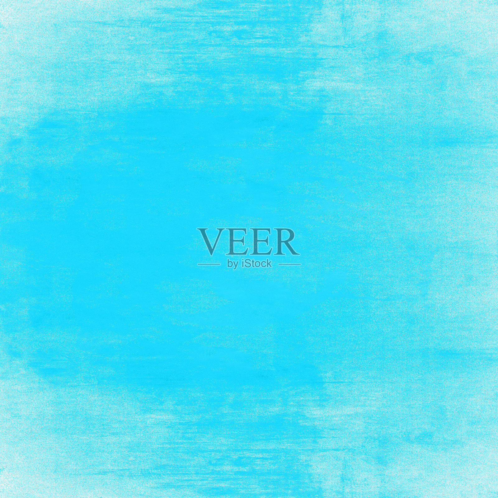 抽象明亮的蓝色蓝绿色水彩画纸纹理背景正方形照片摄影图片