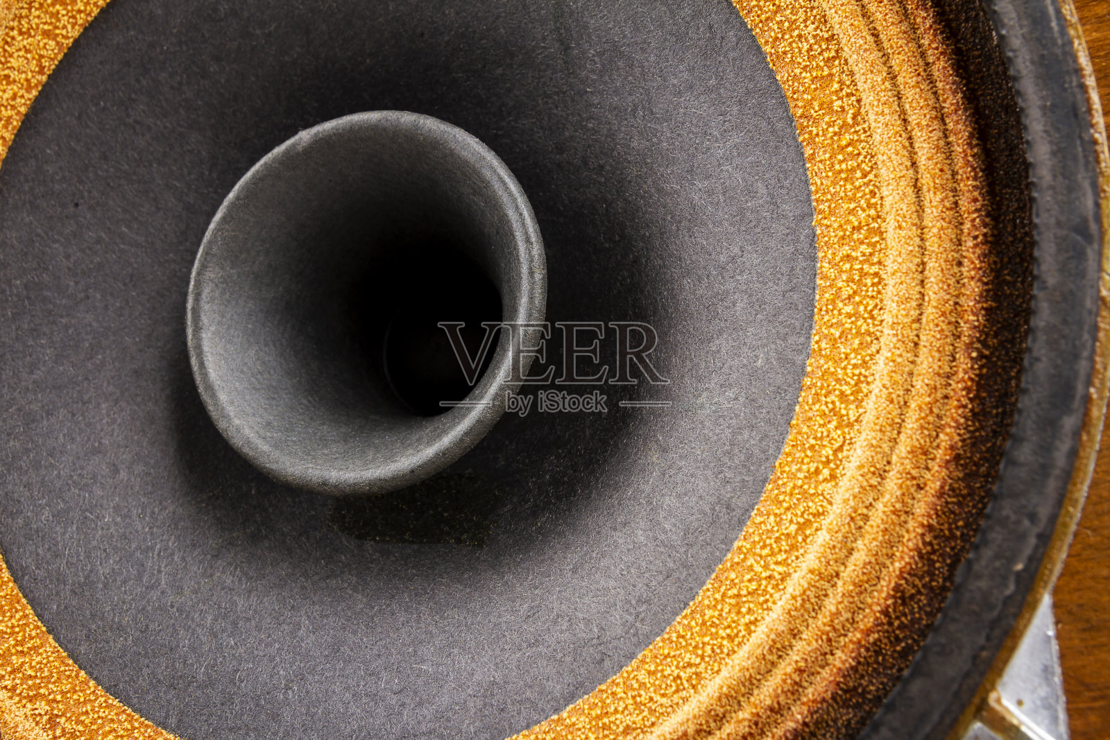 近距离的全范围司机在老式扬声器照片摄影图片