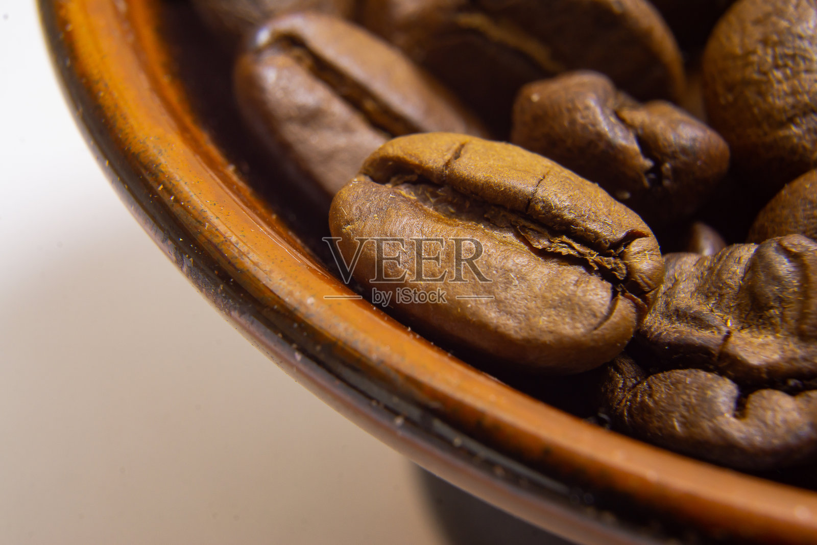 烘焙咖啡豆特写照片摄影图片