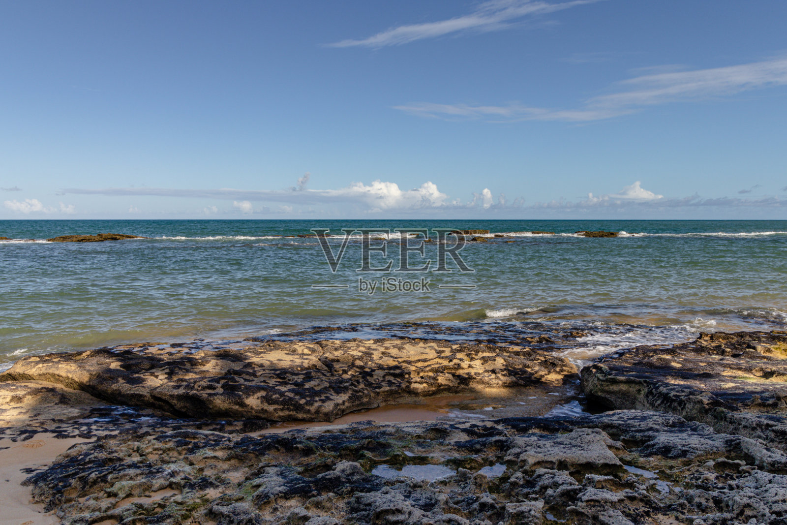 圣克鲁斯市的自然景观Cabrália照片摄影图片