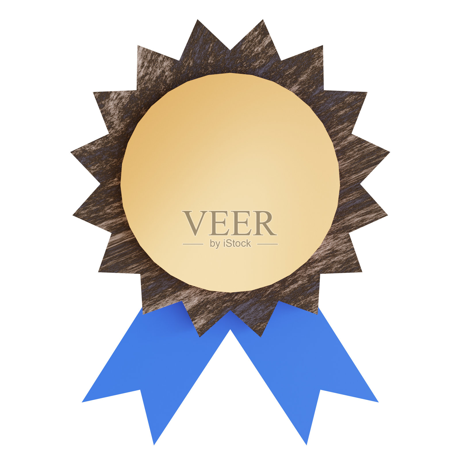 3d渲染插图的金mendalion照片摄影图片