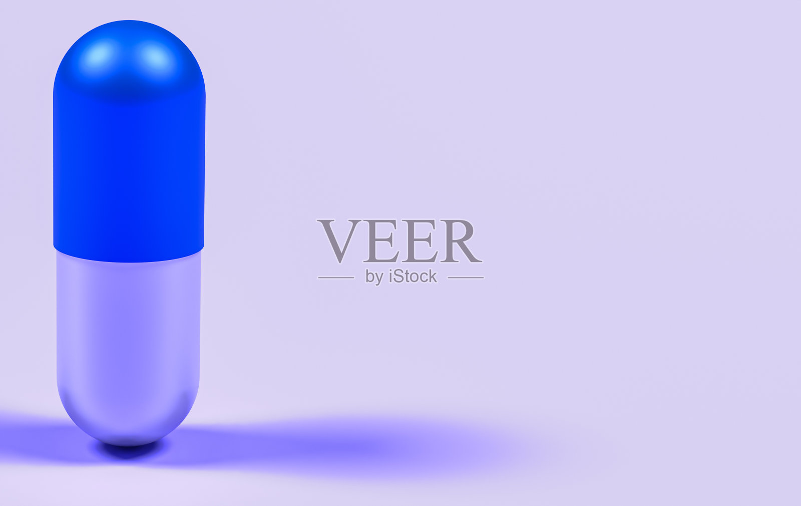 医学概念。空白背景的胶囊药丸插图照片摄影图片