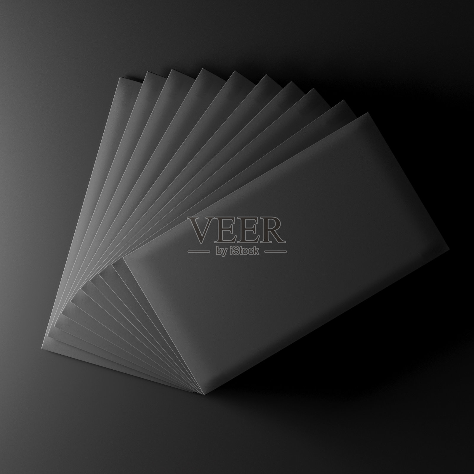 黑色背景的名片照片摄影图片