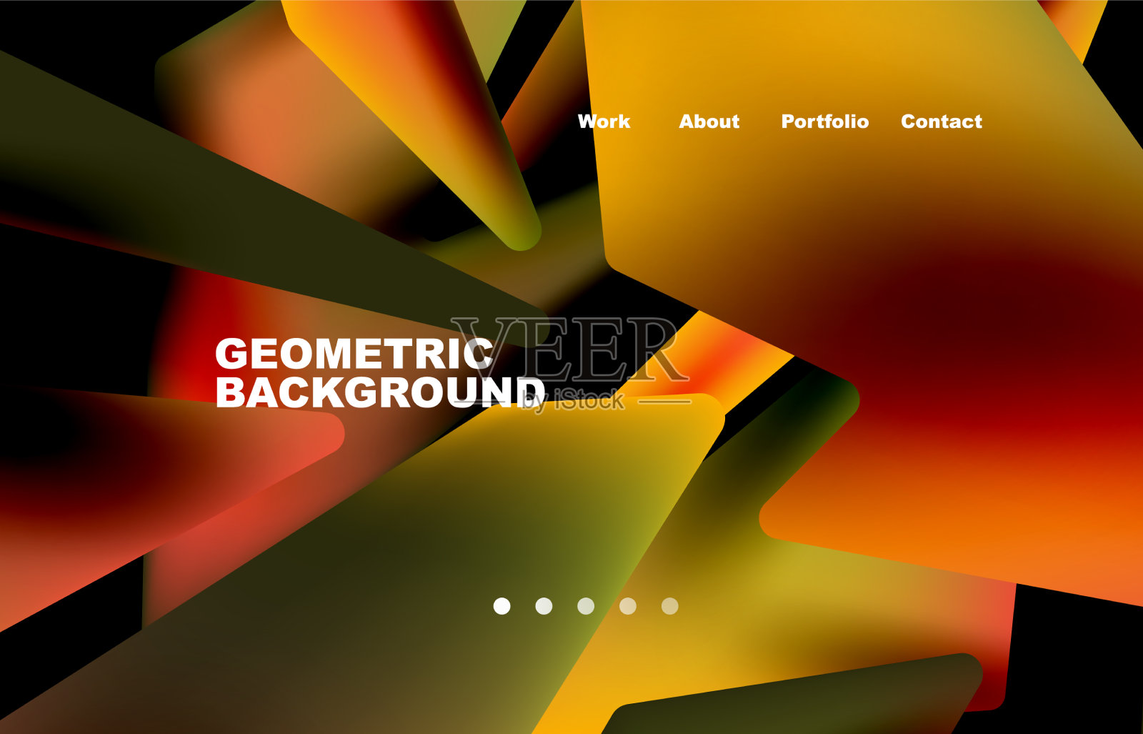 破碎的抽象背景时髦插画图片素材