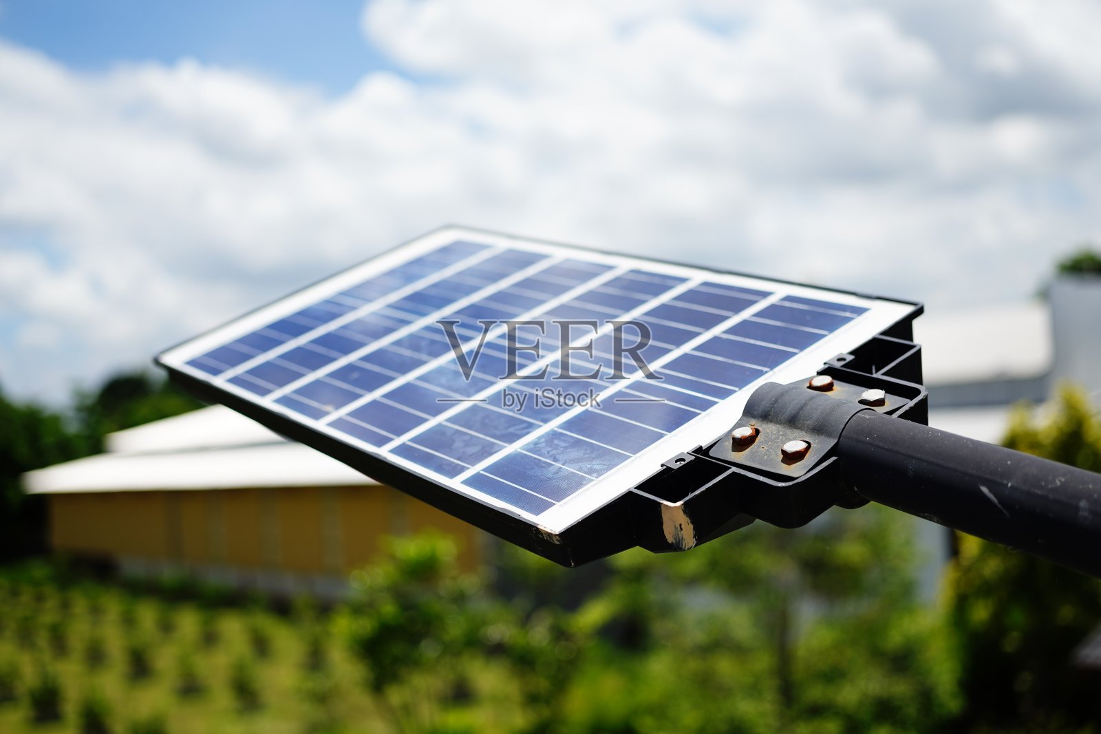 路灯,太阳照明在天空照片摄影图片