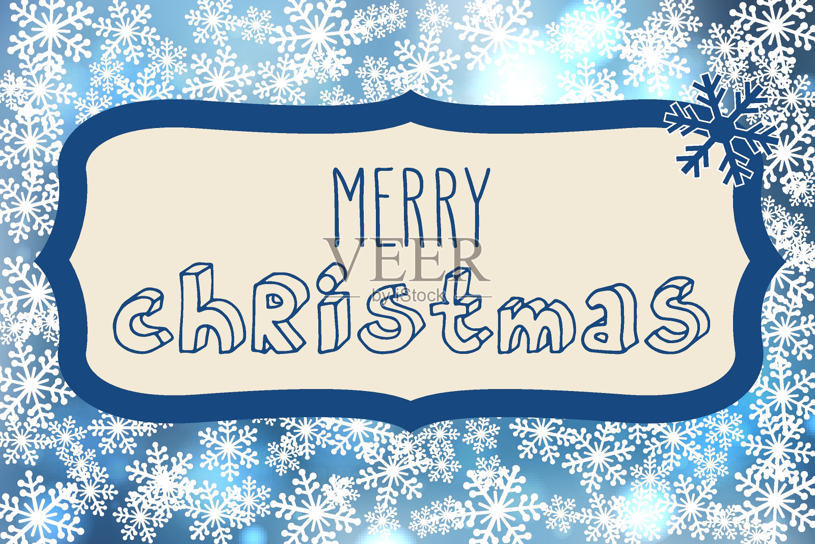 手写圣诞问候,现代书法刻字插画图片素材