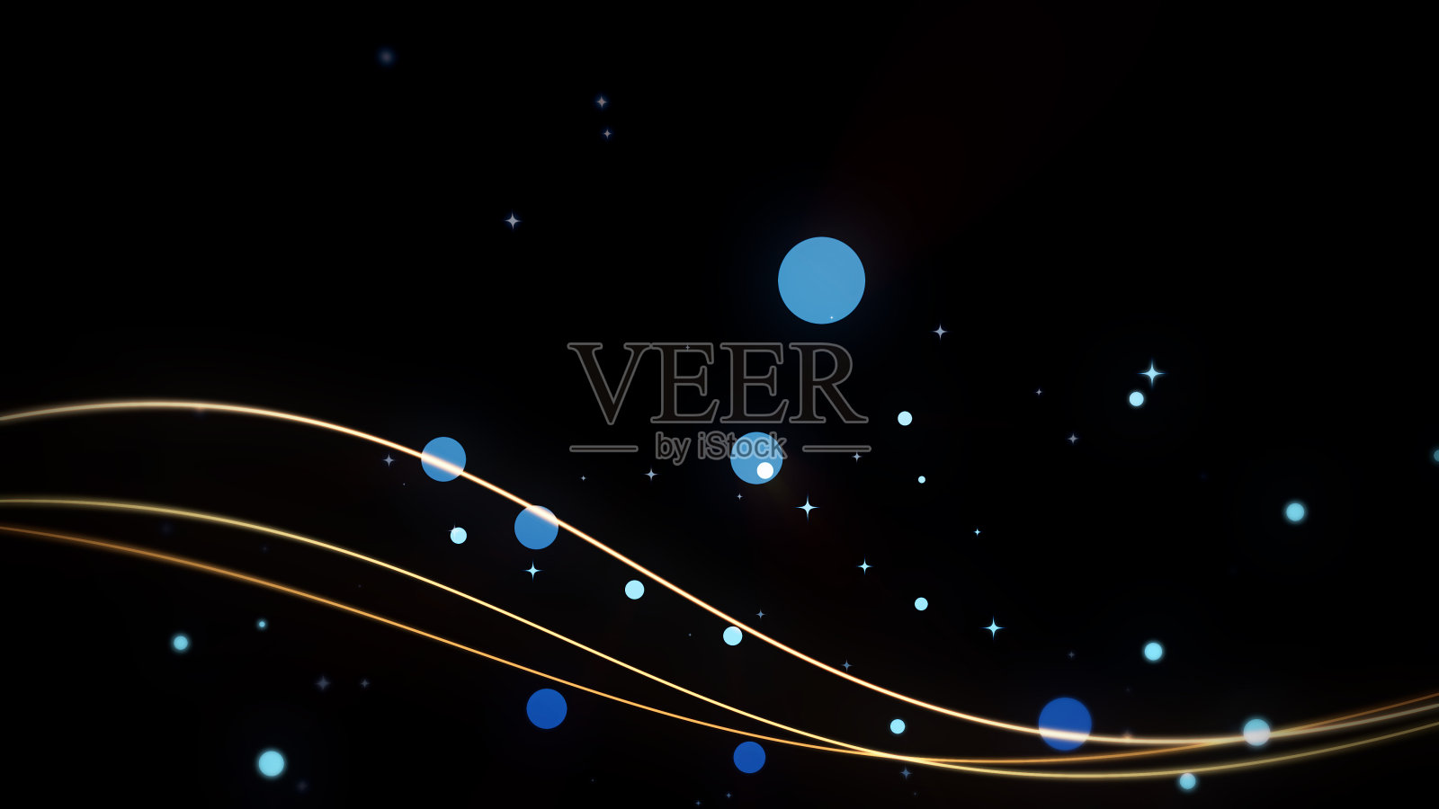 黑色背景上的晃动线条动画照片摄影图片