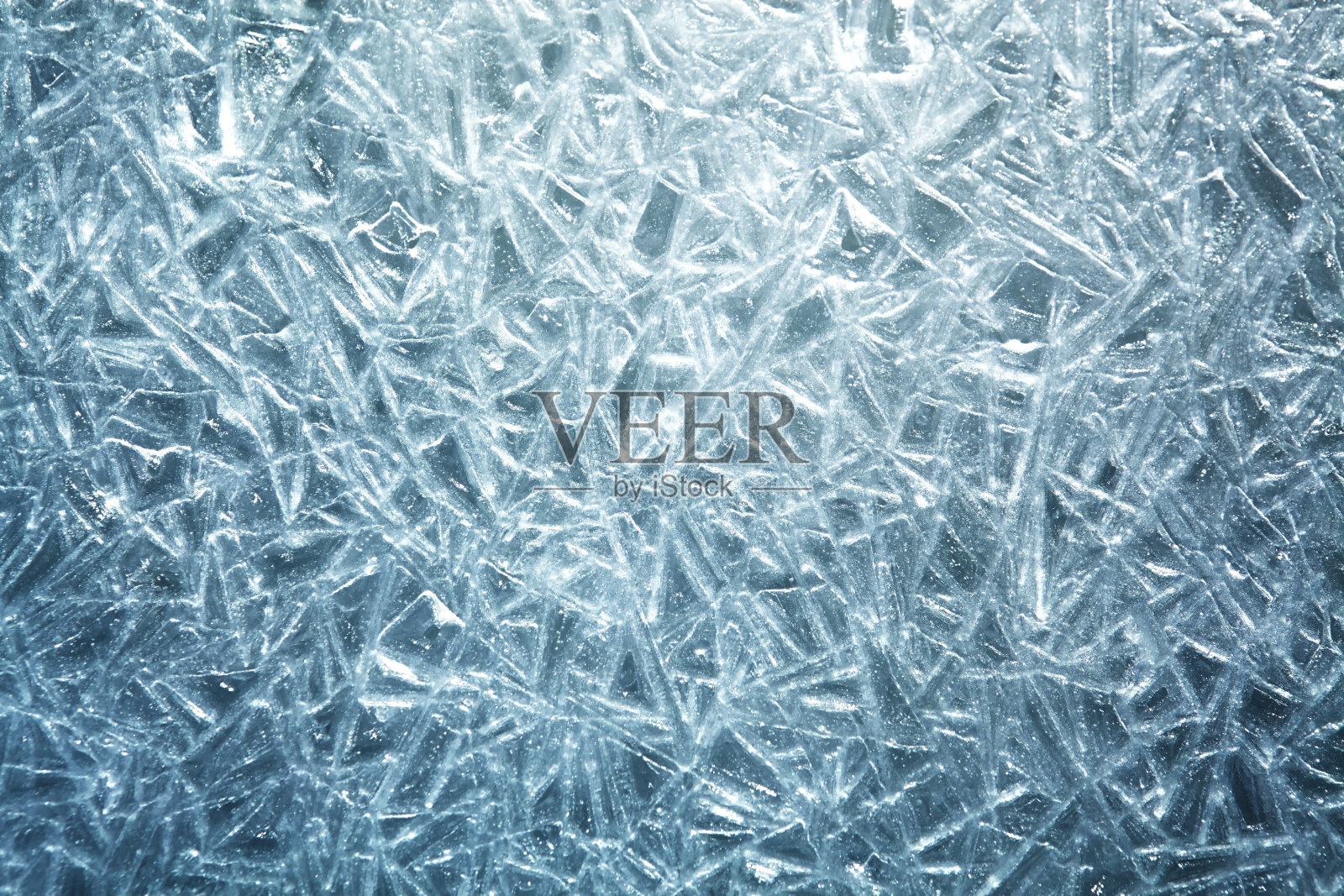 冰表面的纹理。照片摄影图片