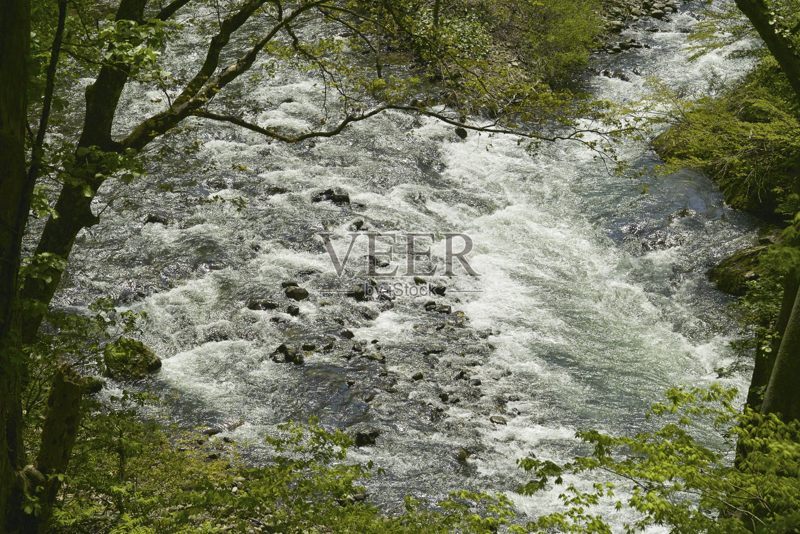 高山流水照片摄影图片