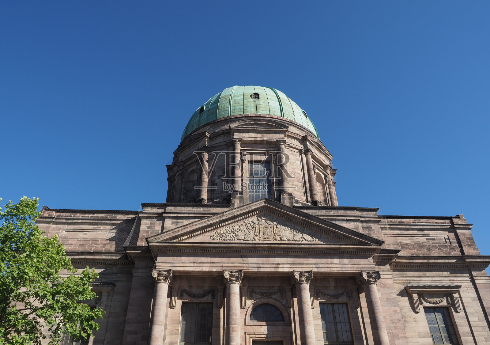 纽伦堡的圣伊丽莎白教堂照片摄影图片