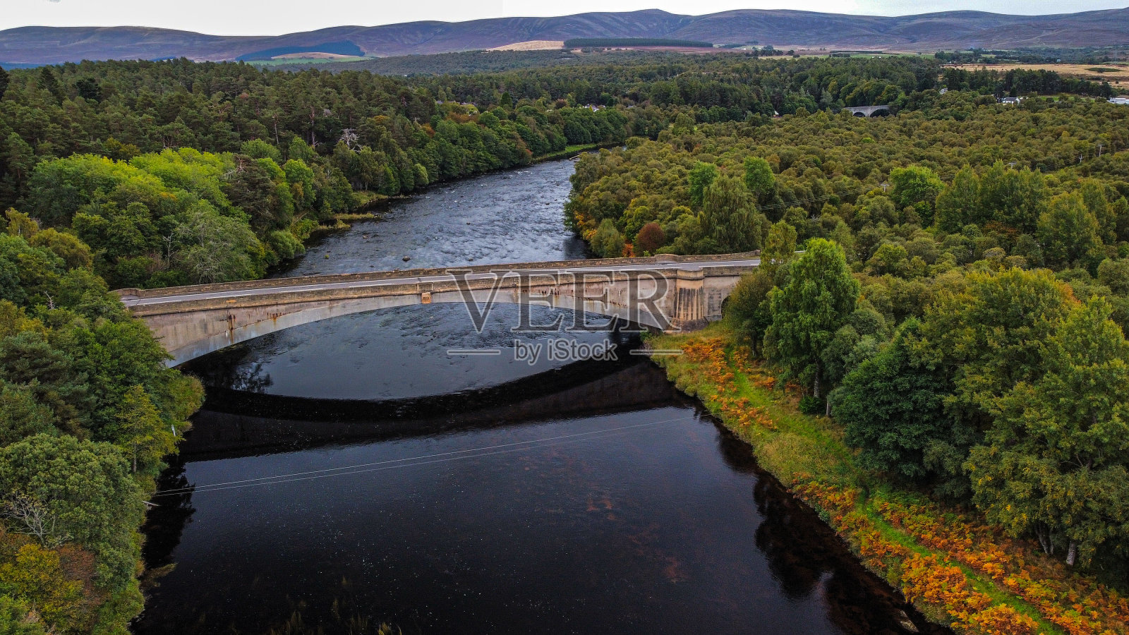 新斯佩桥,斯佩上的格兰敦照片摄影图片