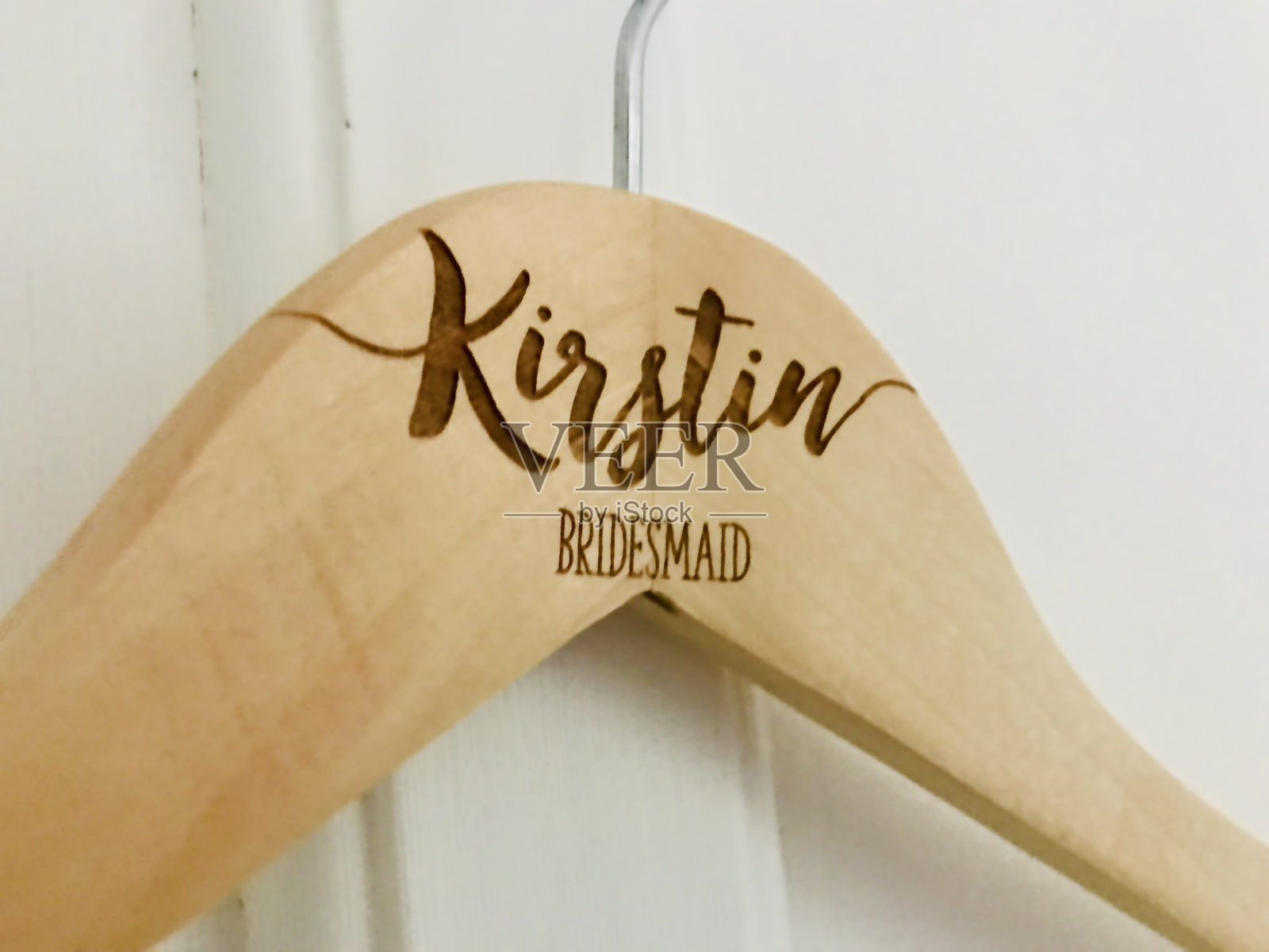 伴娘衣架照片摄影图片