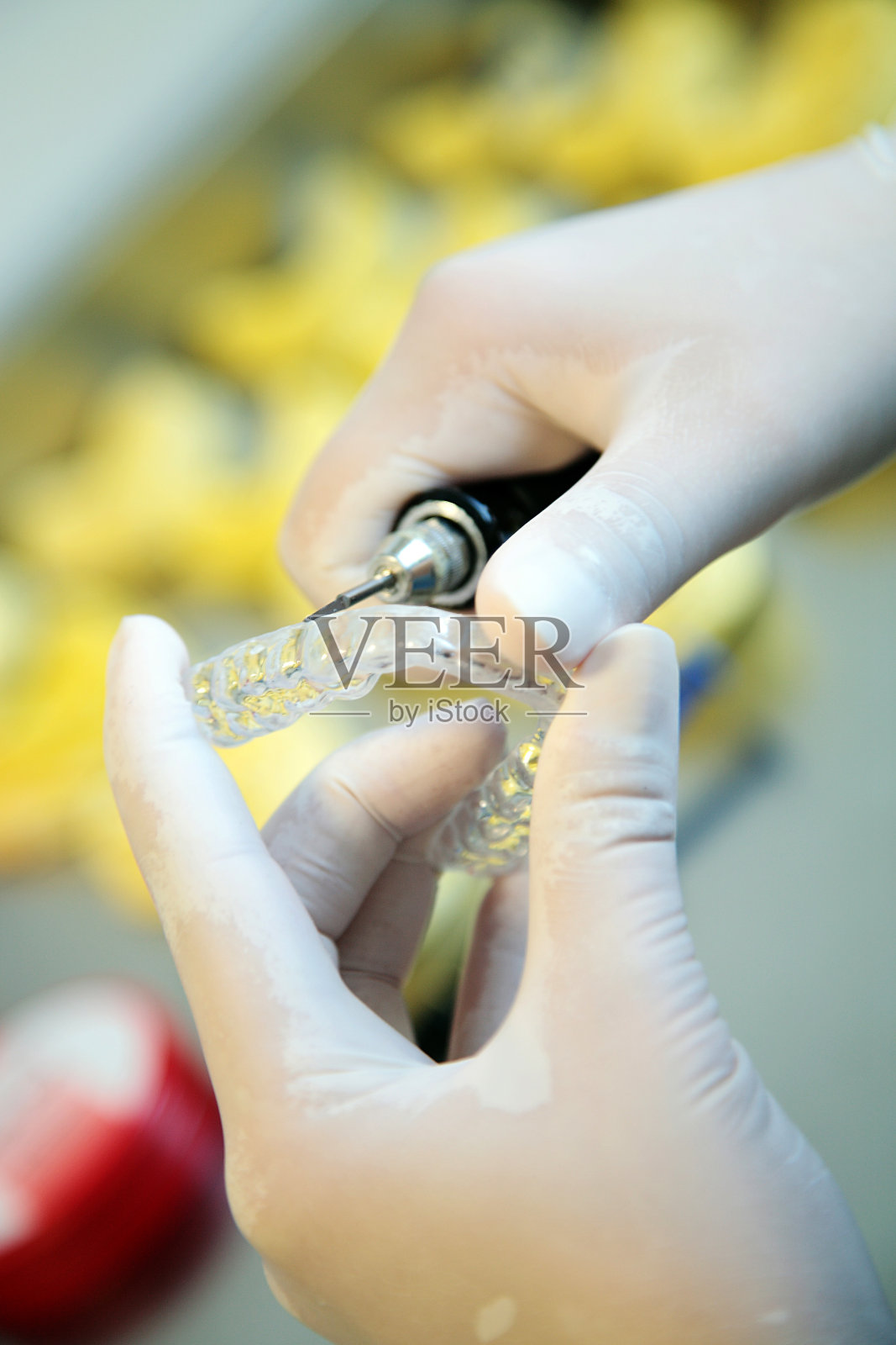 牙齿美白照片摄影图片