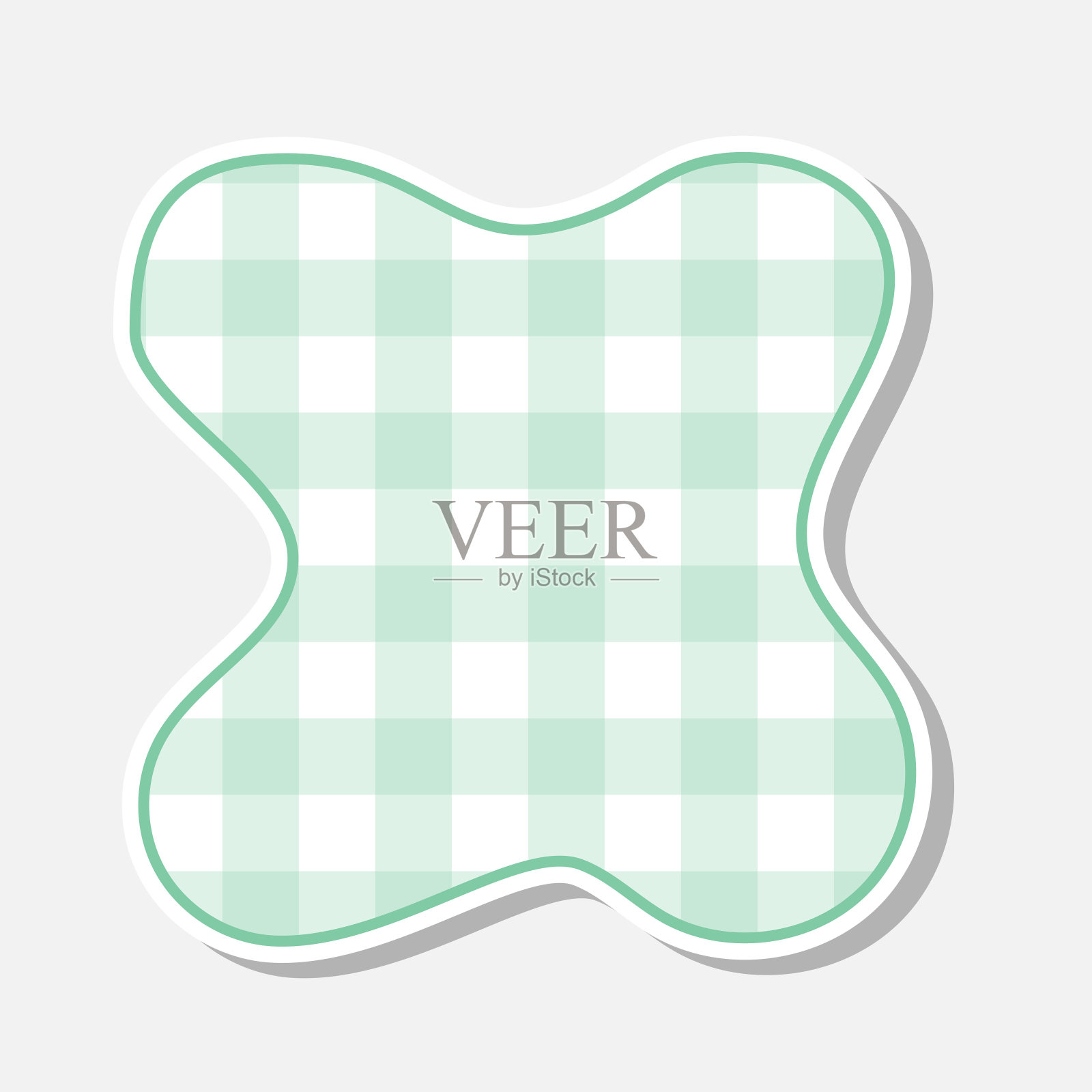 手工拼贴纺织字体。可爱的纺织字体剪贴簿或拼贴设计。拼贴字母,为您的装饰与vicy图案。插画图片素材