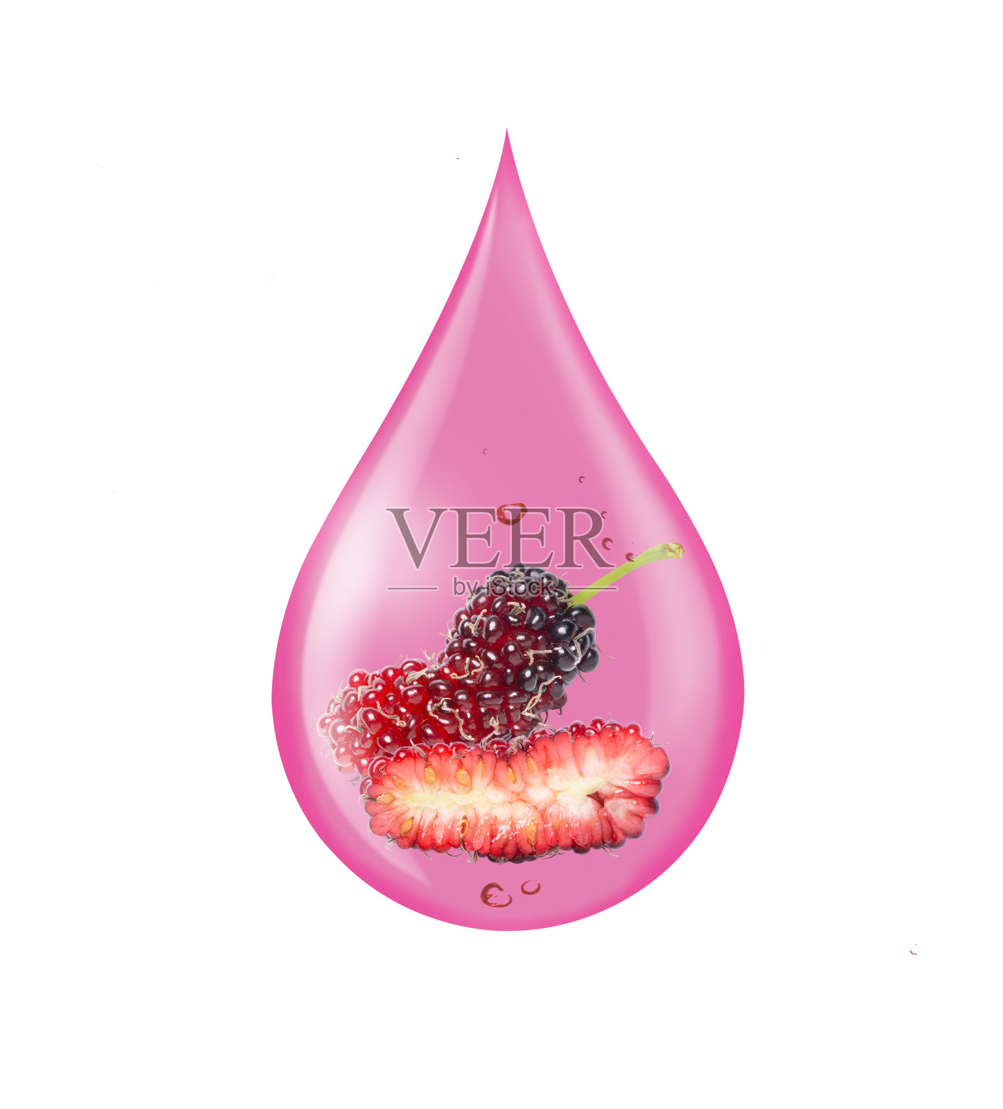 桑树抗衰老精华油滴照片摄影图片