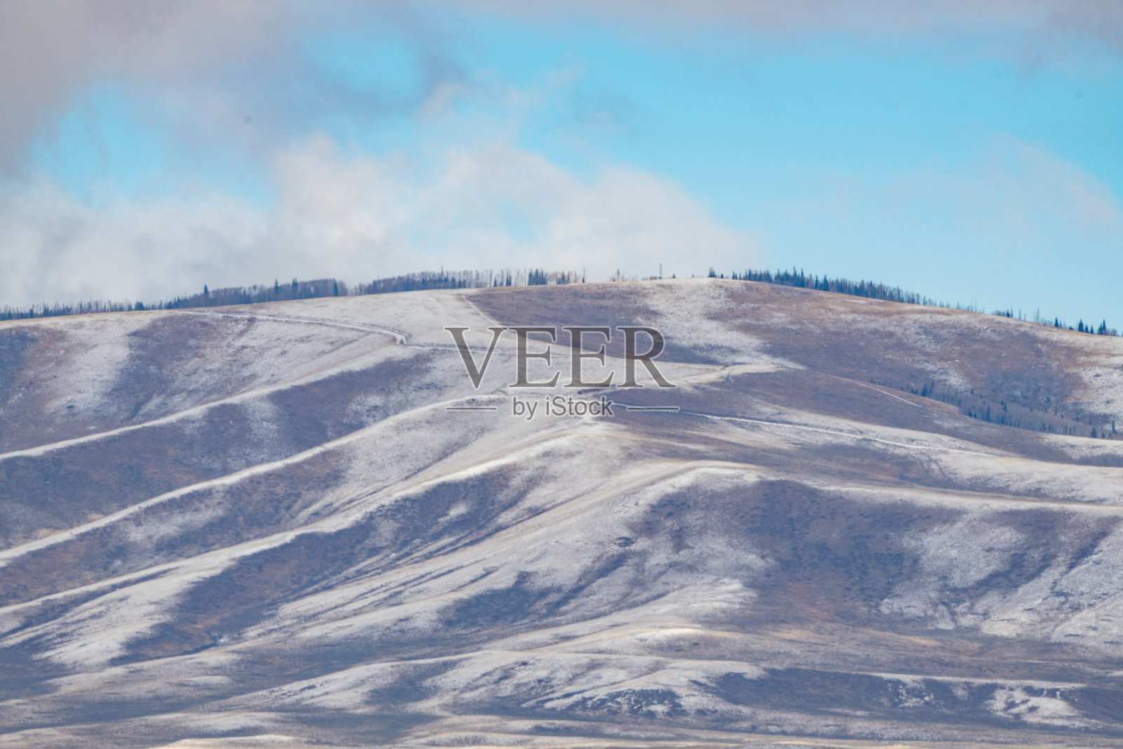 靠近怀俄明州的北科罗拉多山脉照片摄影图片