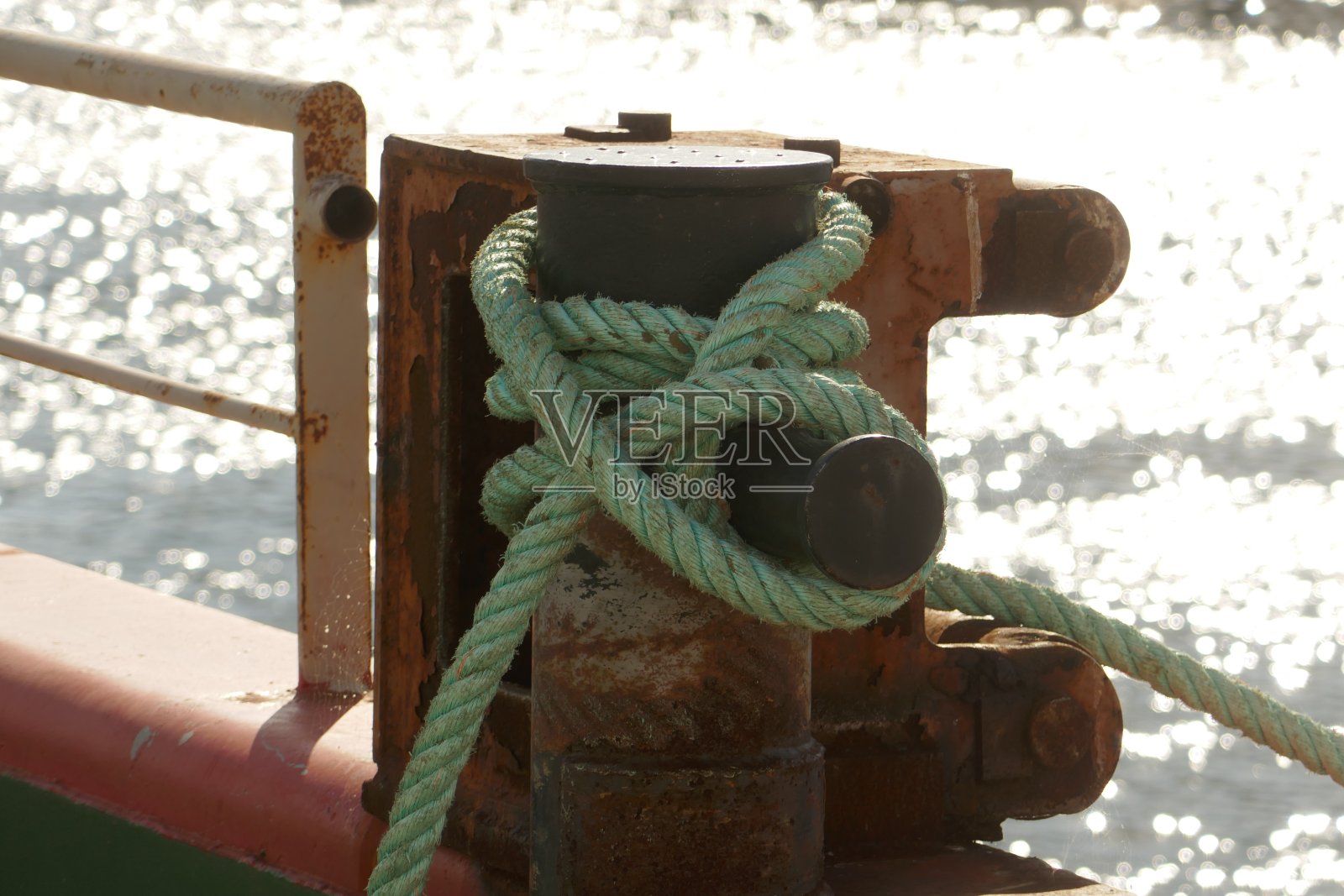船用绳索照片摄影图片