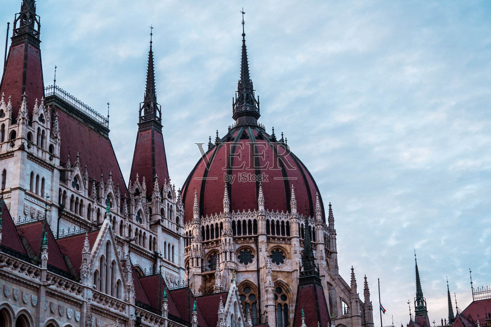 匈牙利国会大厦。匈牙利布达佩斯照片摄影图片