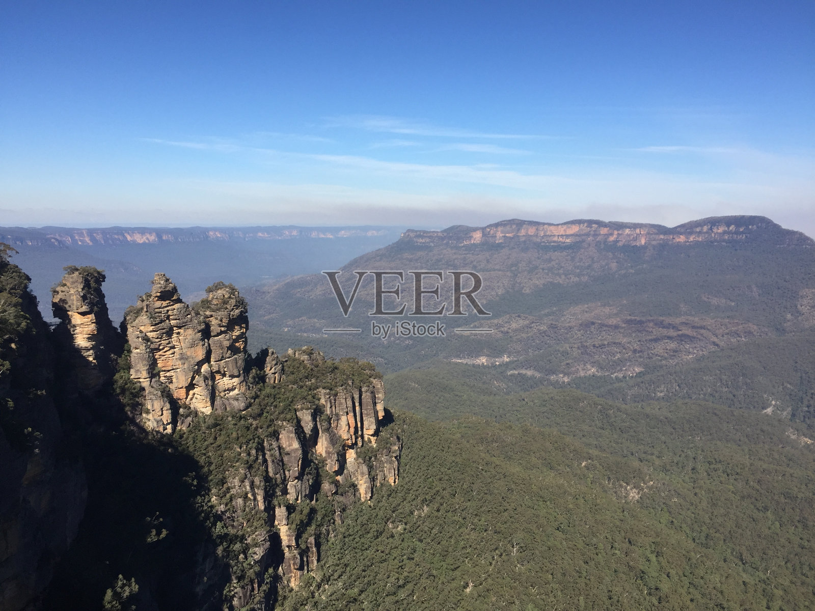 蓝山三妹风景秀丽照片摄影图片