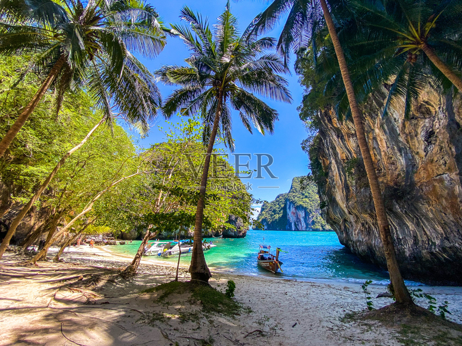 泰国甲米的Koh Lao提单岛照片摄影图片