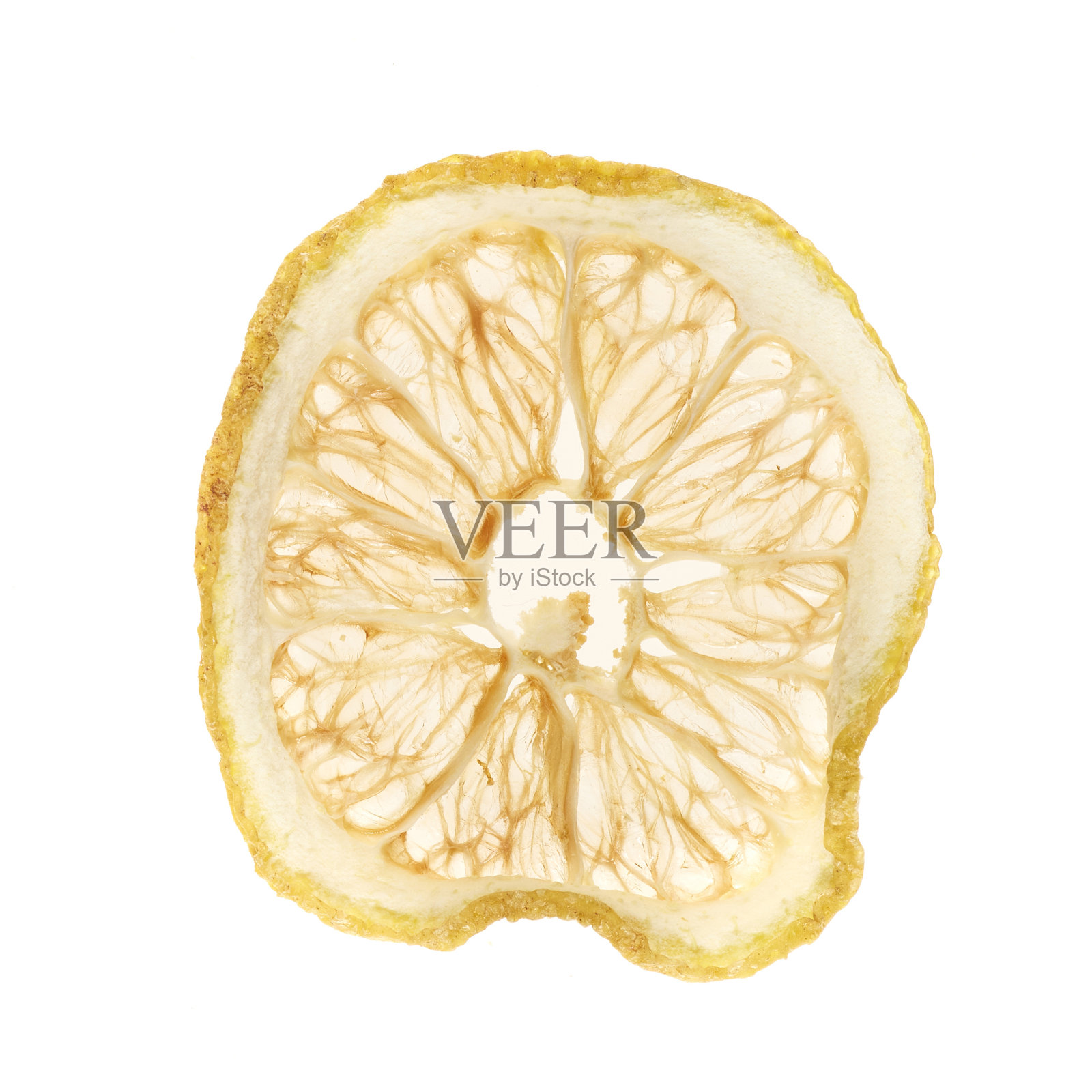 干橙片,白色底色。照片摄影图片