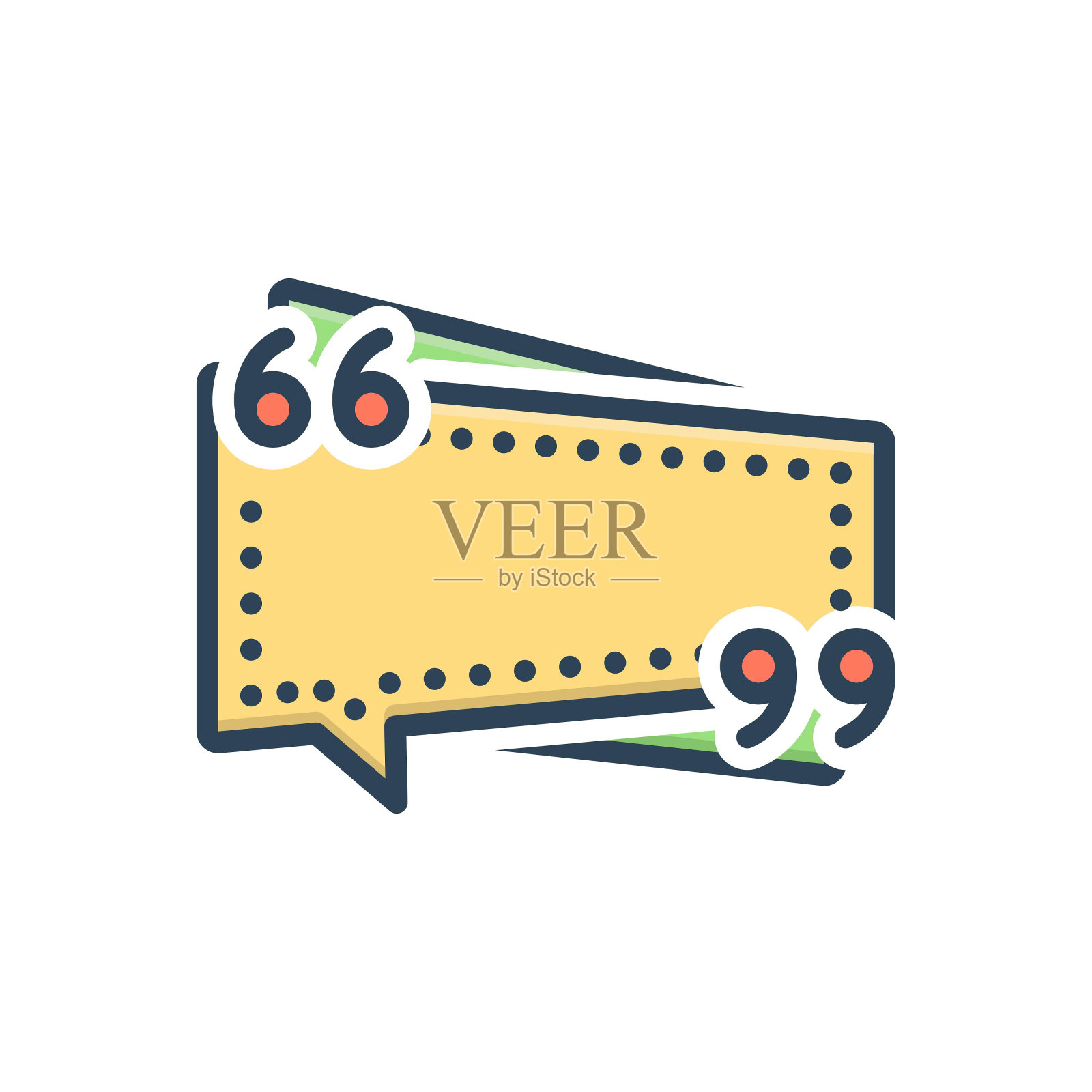 备注横幅插画图片素材