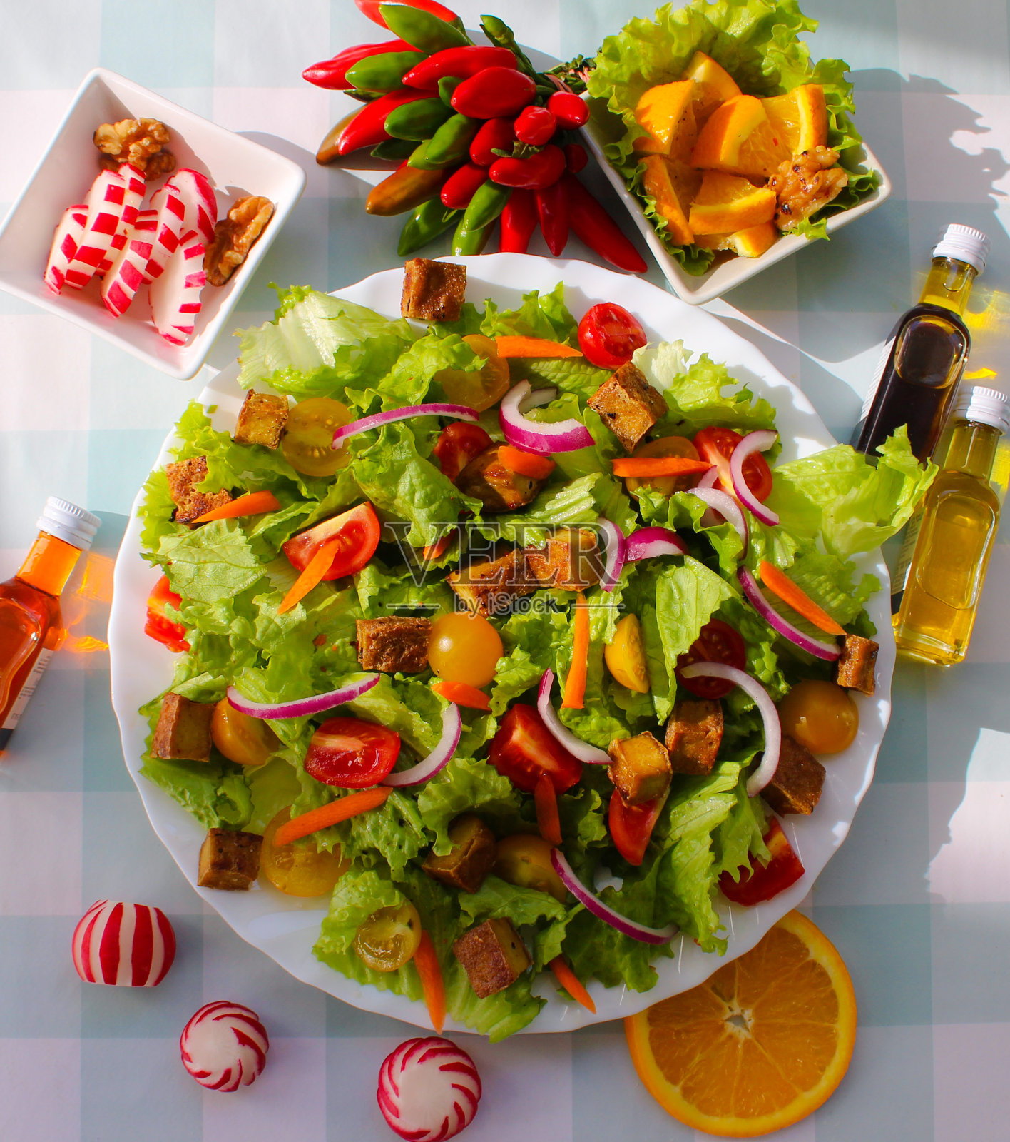 沙拉照片摄影图片