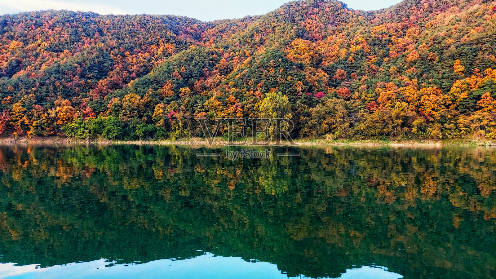 秋天的韩国照片摄影图片