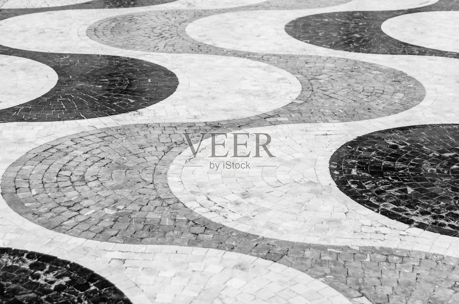 西班牙阿利坎特的路面细节照片摄影图片