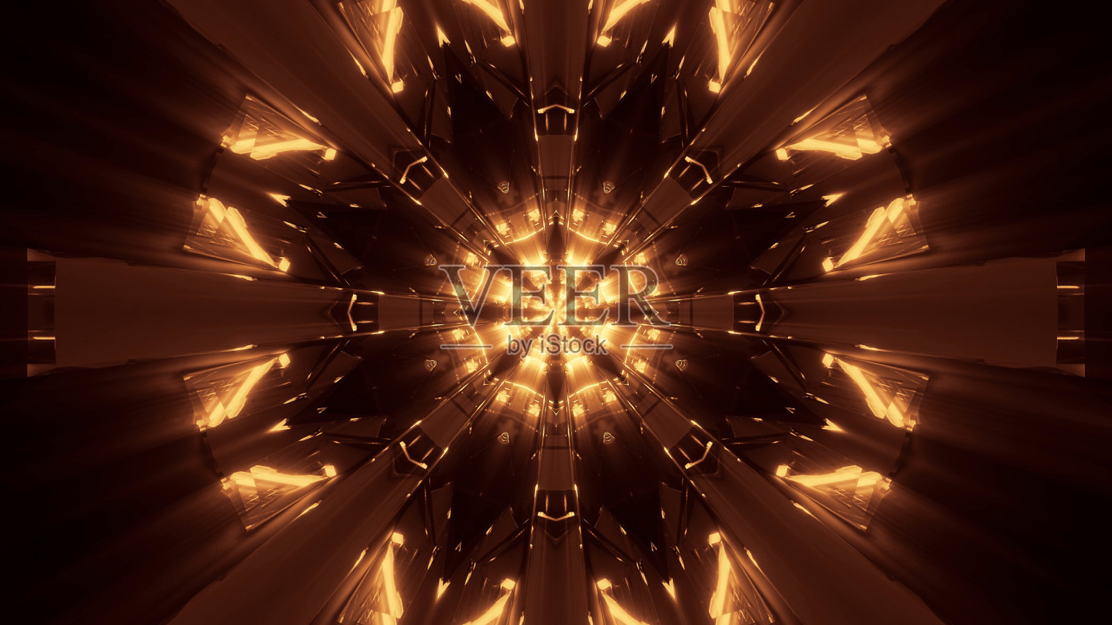 宇宙背景与彩色激光-完美的数字墙纸照片摄影图片