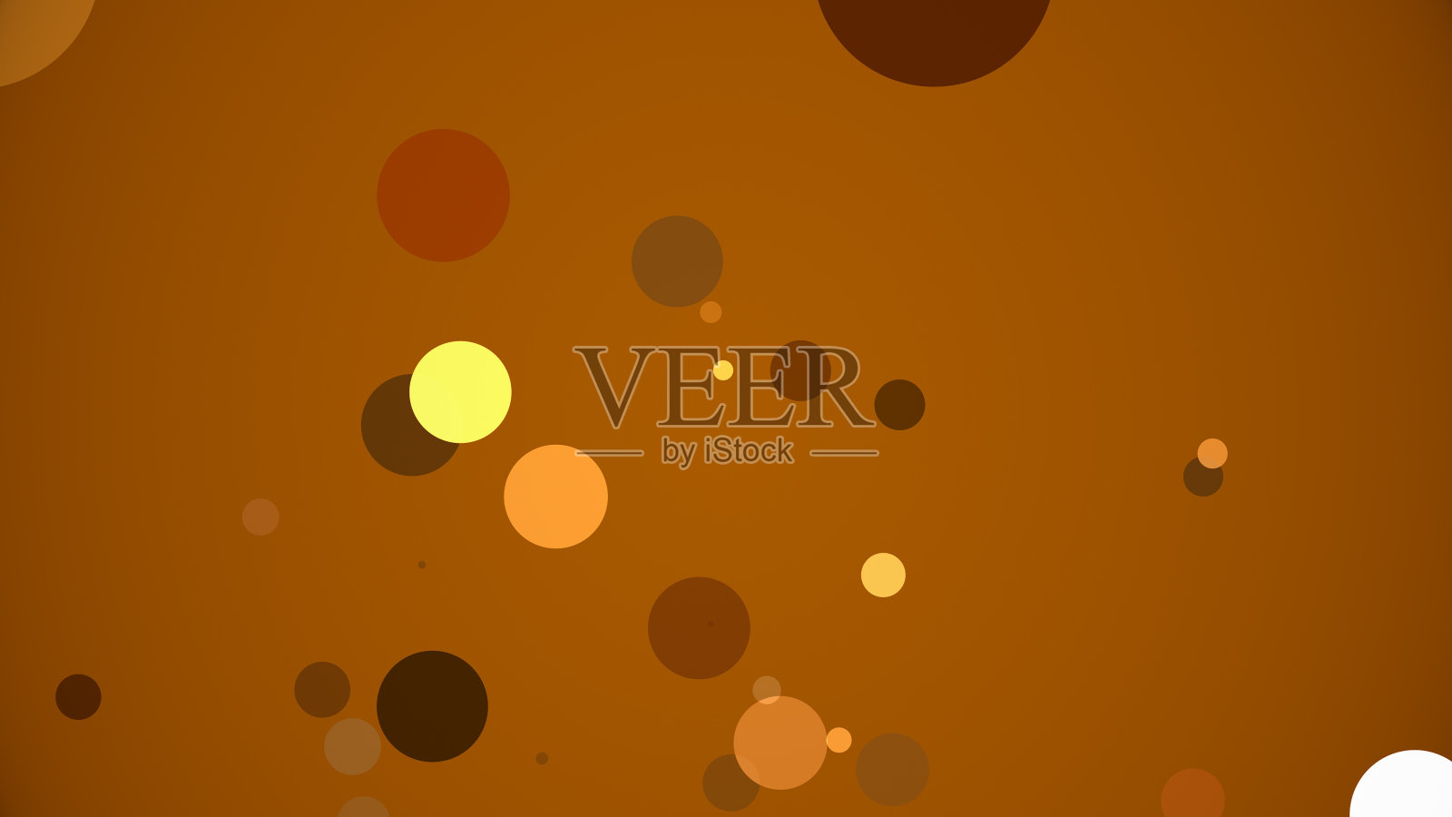 彩色的背景上出现了一个个圆圈照片摄影图片