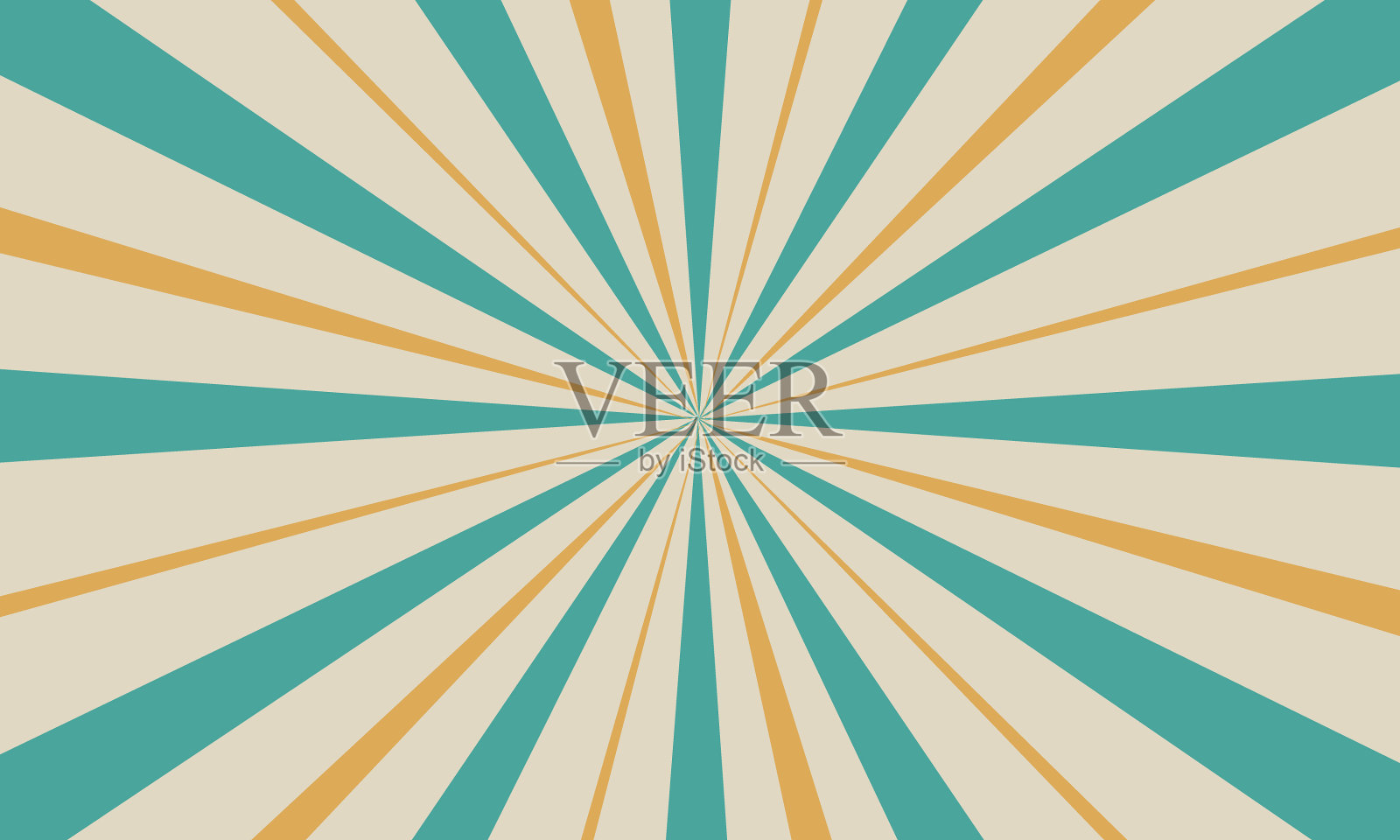 经典的复古爆发背景矢量。复古光线背景和墙纸设计插画图片素材