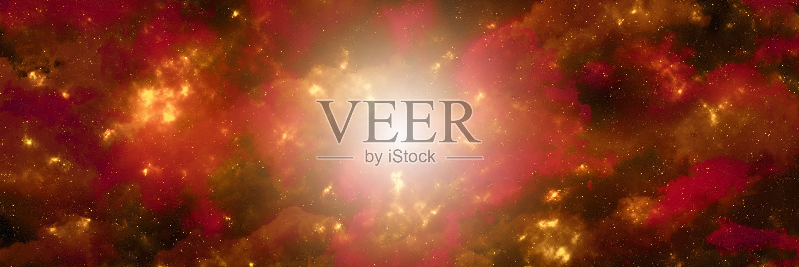 太空背景与星尘和闪亮的星星。逼真的宇宙和彩色星云。色彩斑斓的星系。三维演示照片摄影图片