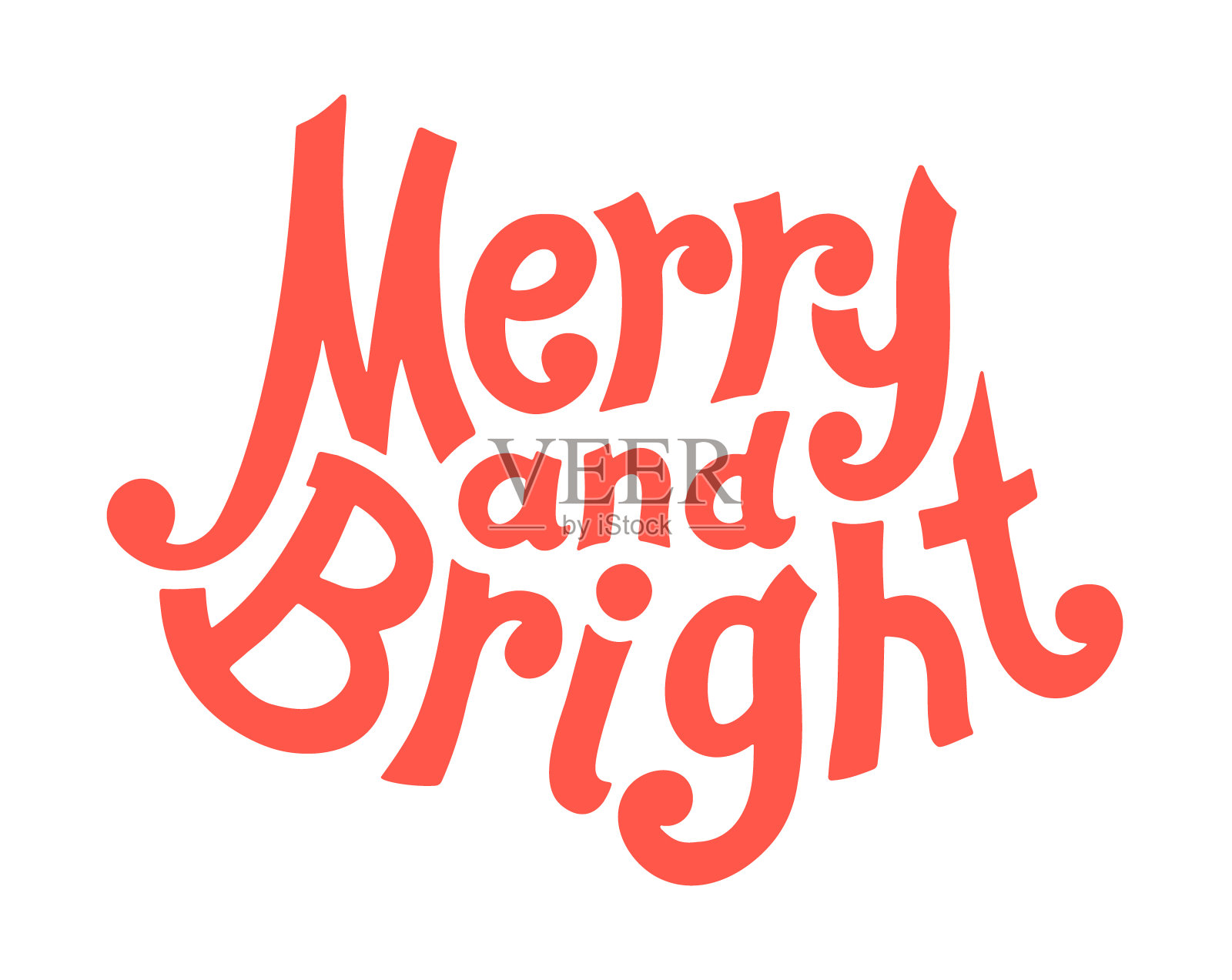 “快乐而明亮”的感叹插画图片素材