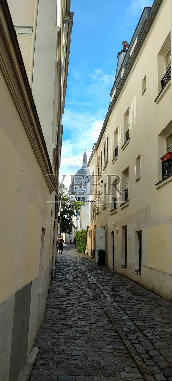 蒙马特区(蒙马特圣心区)照片摄影图片