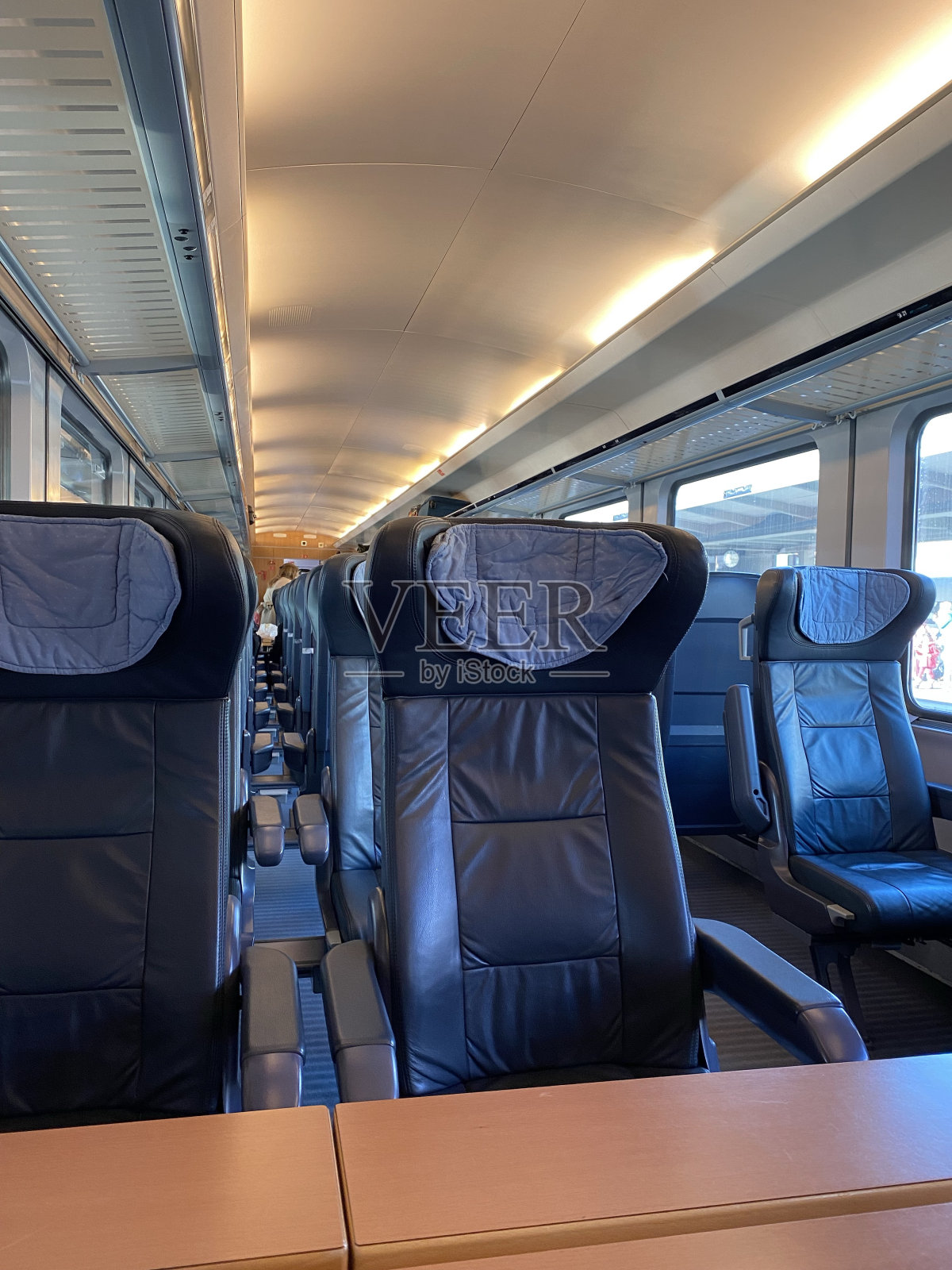 火车上的空座位照片摄影图片