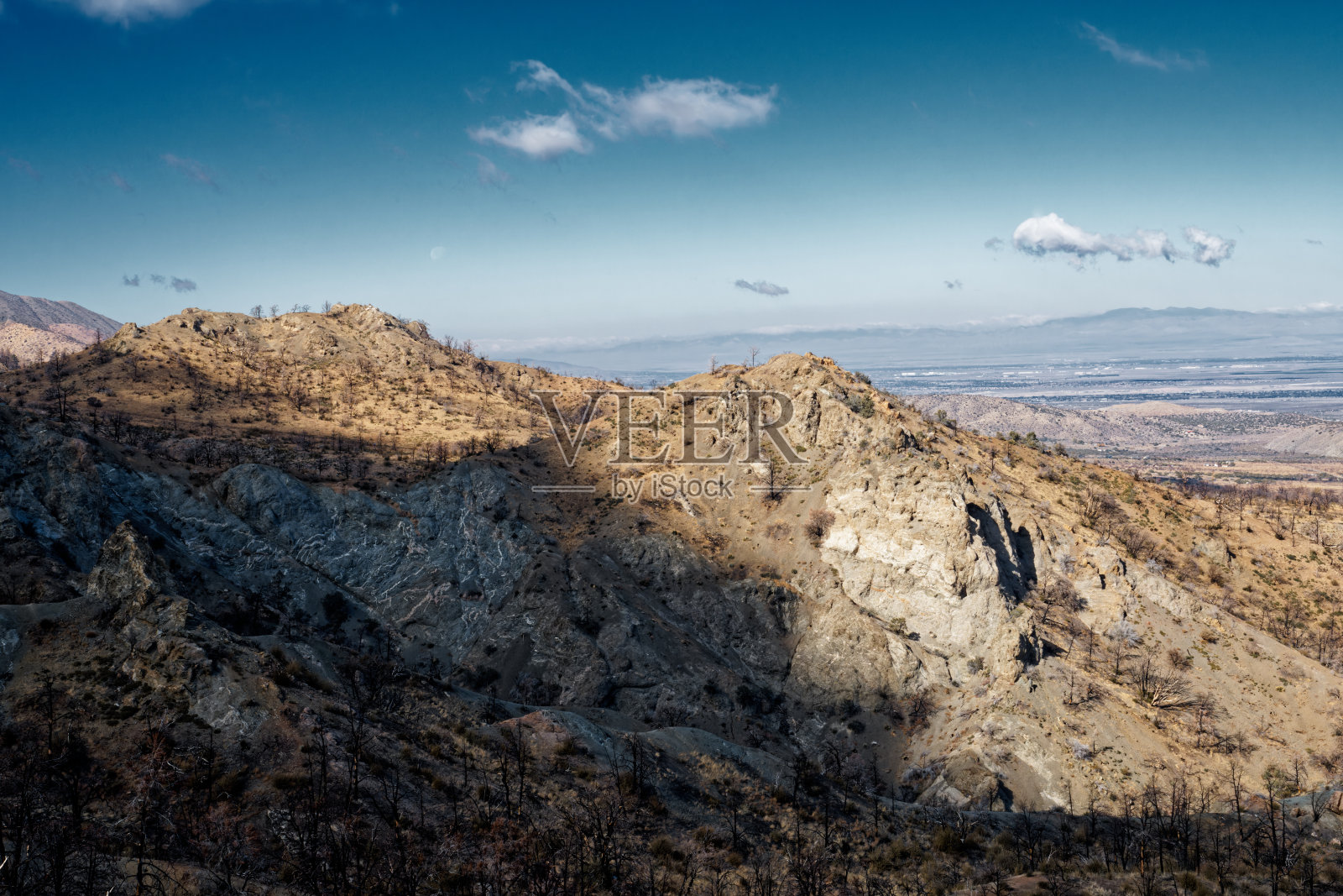 南加州山区的沙漠景观照片摄影图片