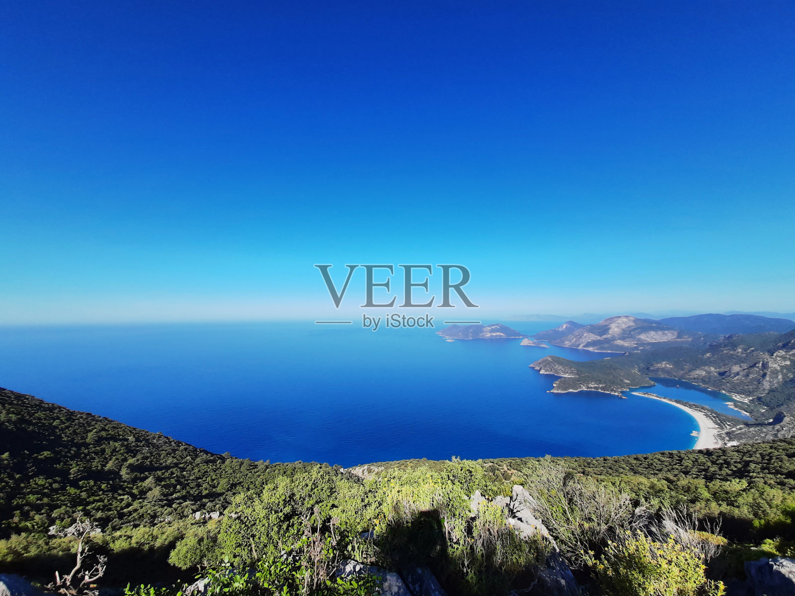 土耳其利西亚路山顶上的清晨照片摄影图片