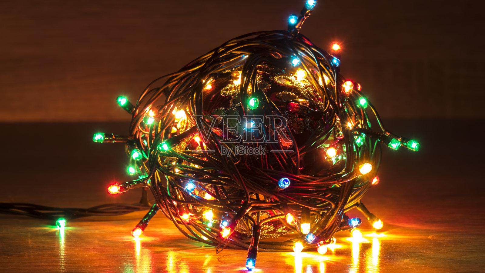 圣诞礼物和装饰,照片摄影图片