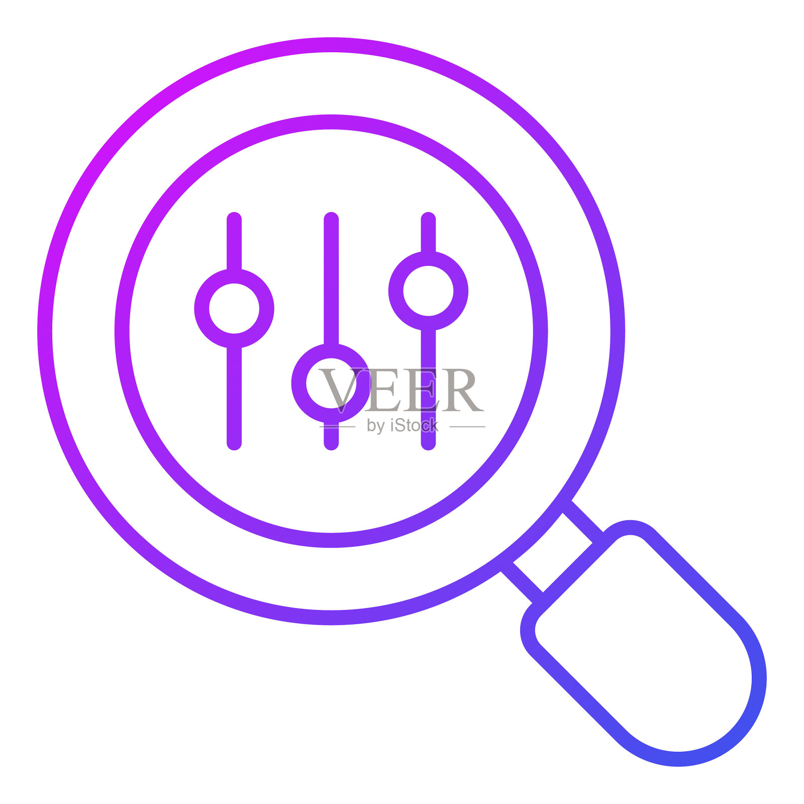 preference金融相关矢量线图标。可编辑笔画像素完美。插画图片素材