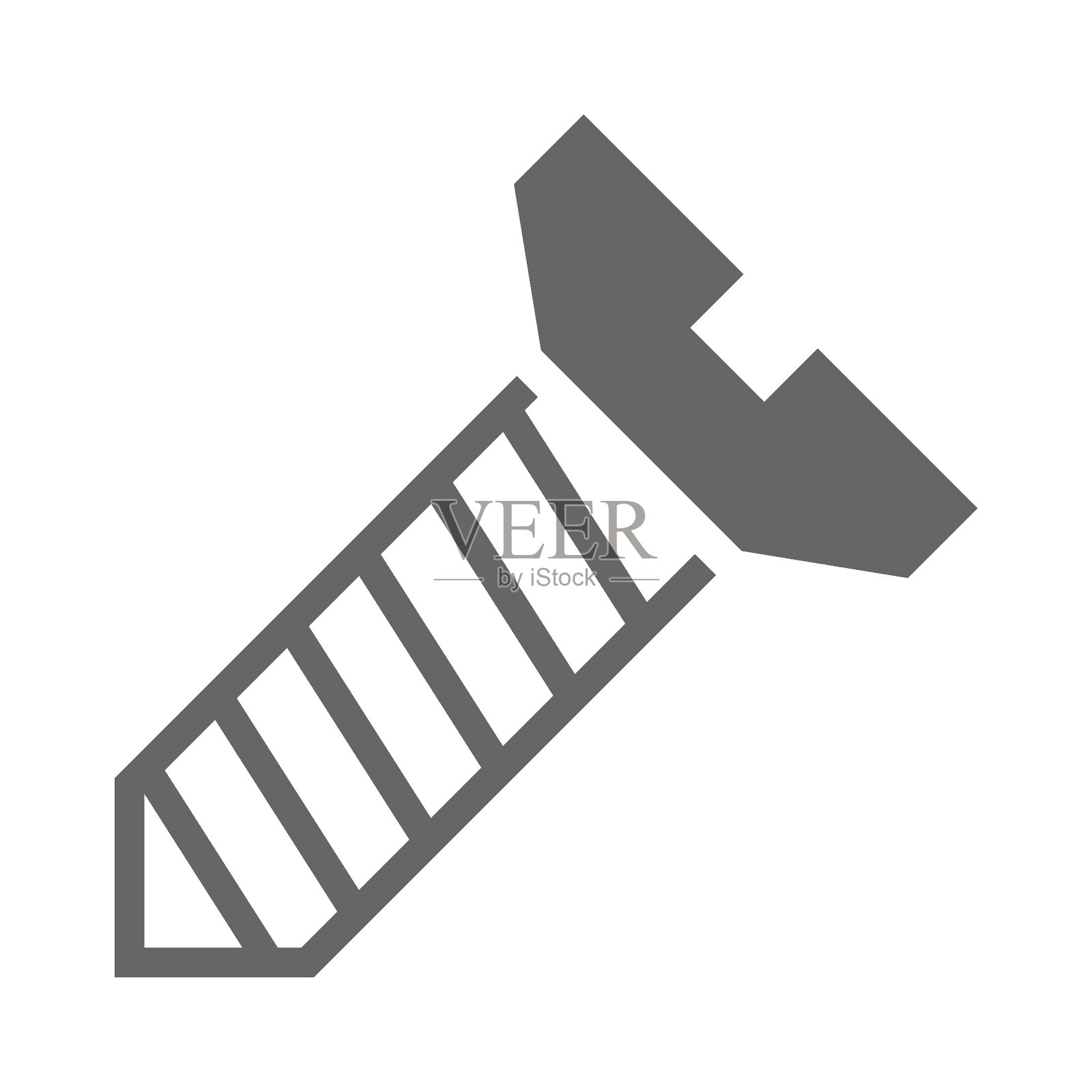 螺丝、螺栓图标logo设计图标素材