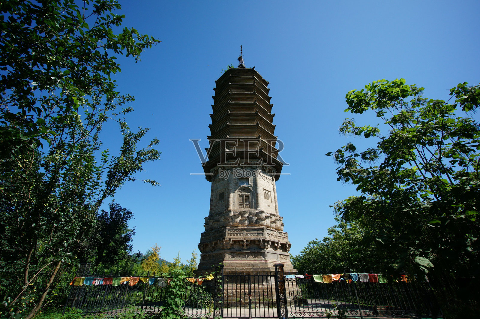 北京房山窑光孝墓塔照片摄影图片