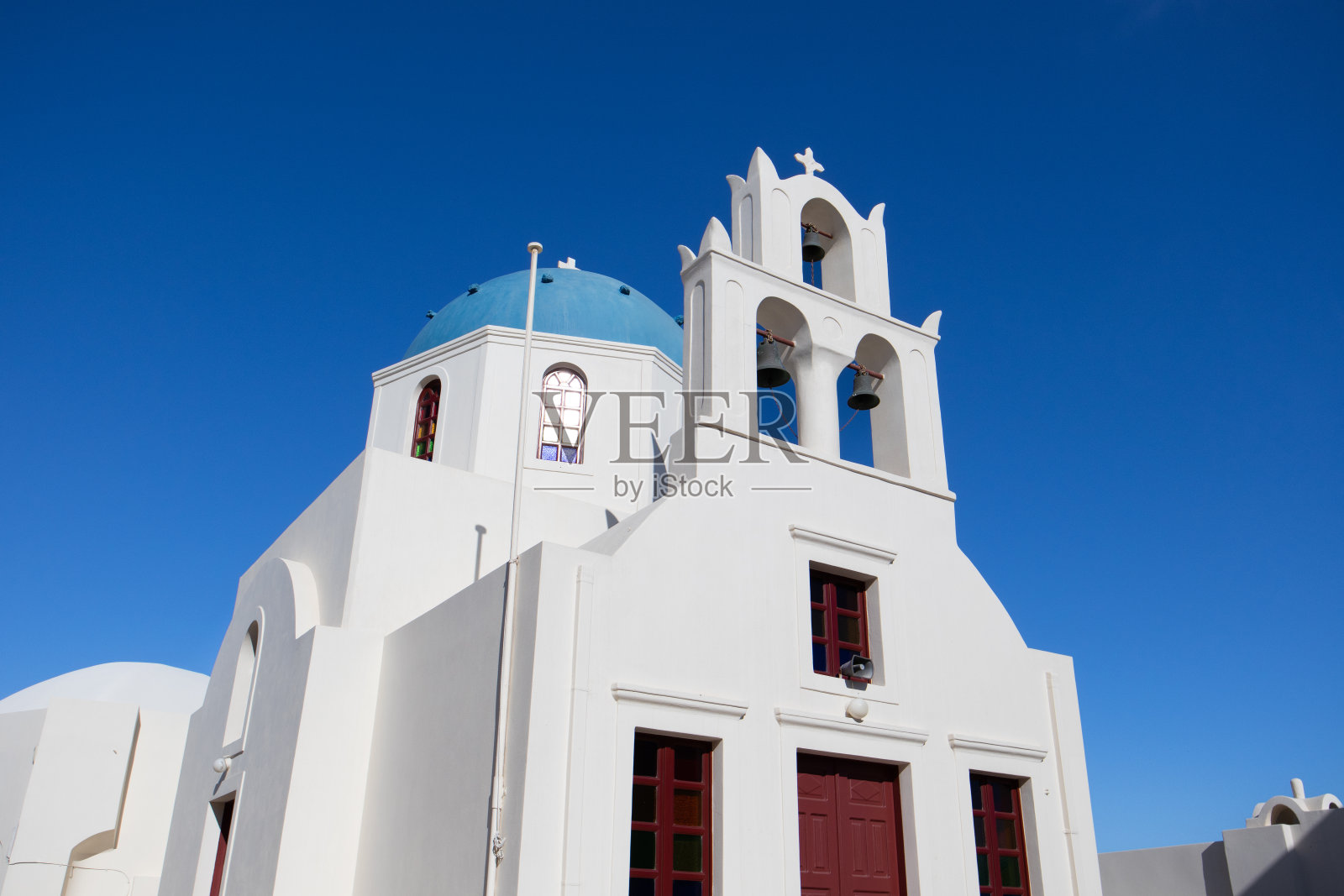 美丽的圣托里尼岛风景图片,希腊照片摄影图片