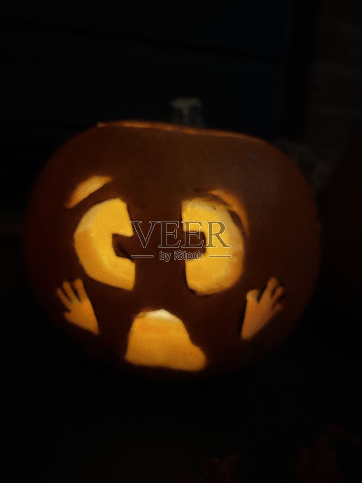 雕刻的南瓜照片摄影图片