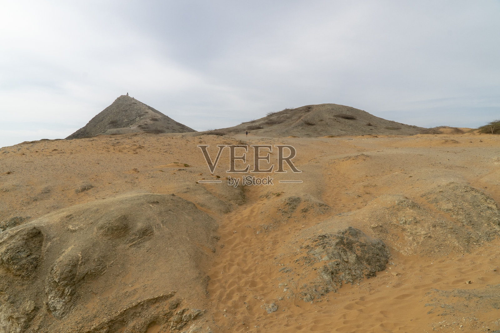 瓜希拉卡波德拉维拉的糖塔。哥伦比亚。照片摄影图片