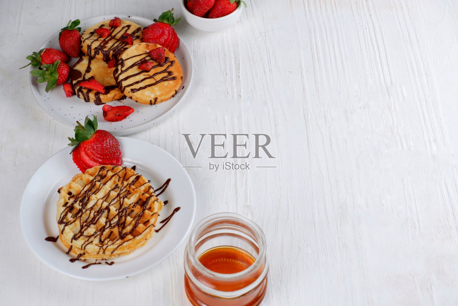 华夫饼照片摄影图片