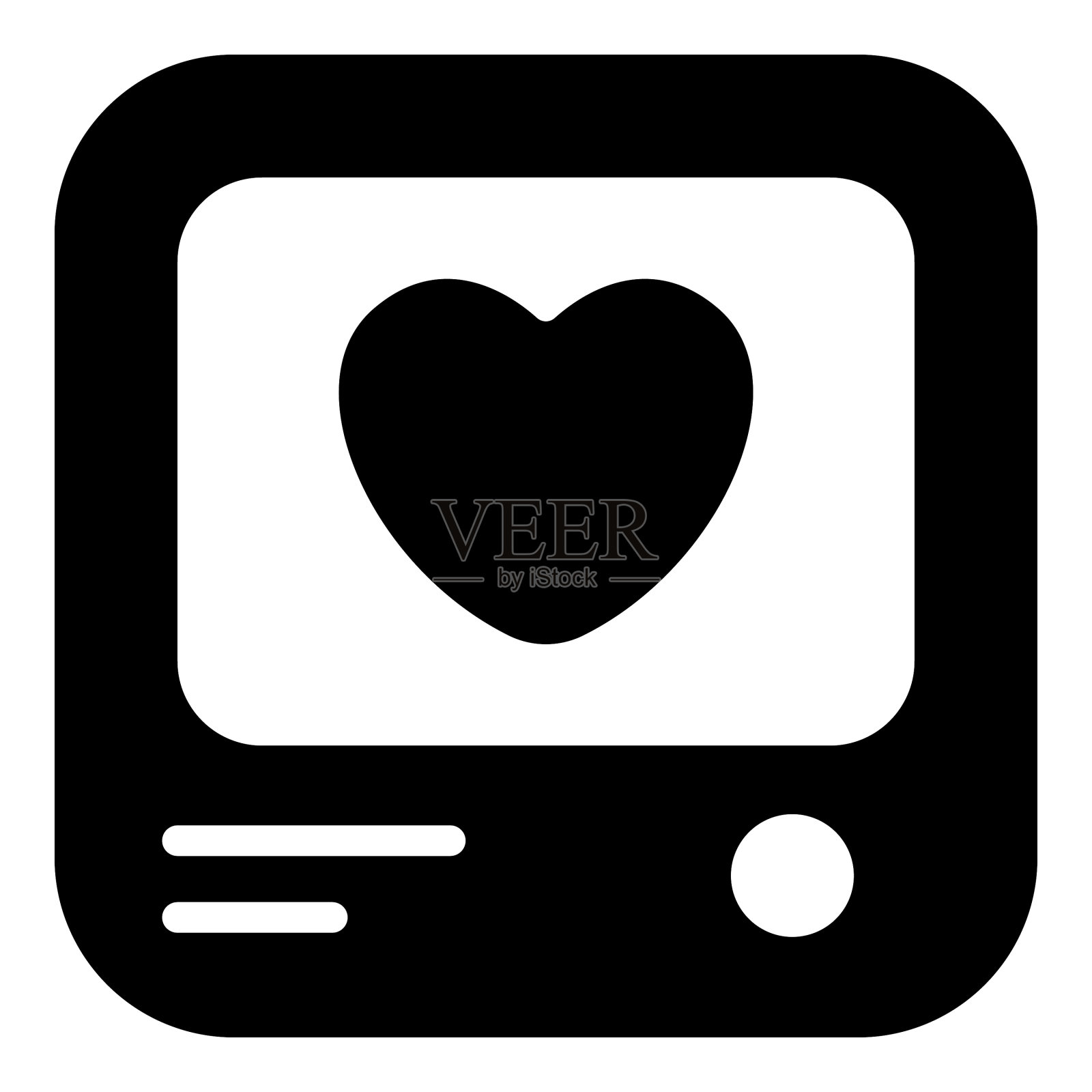 爱评论产品黑色图标图标素材