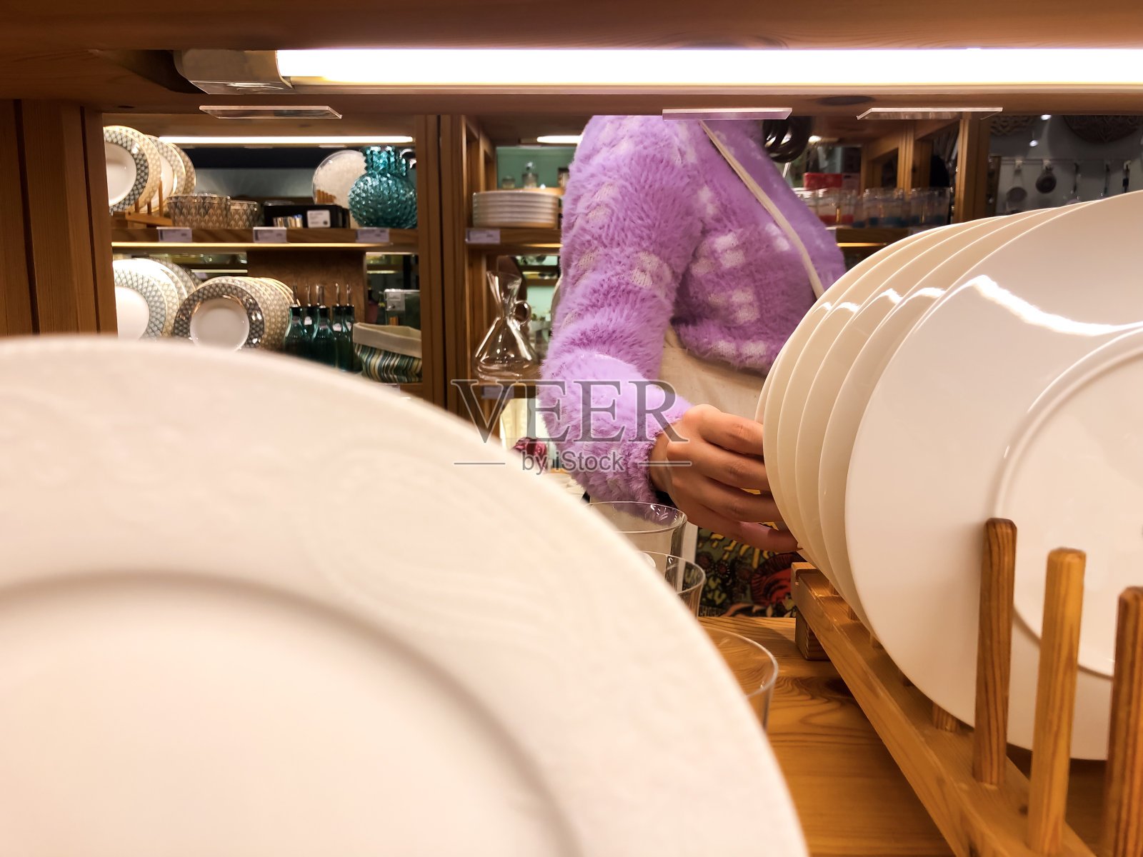 新餐具照片摄影图片