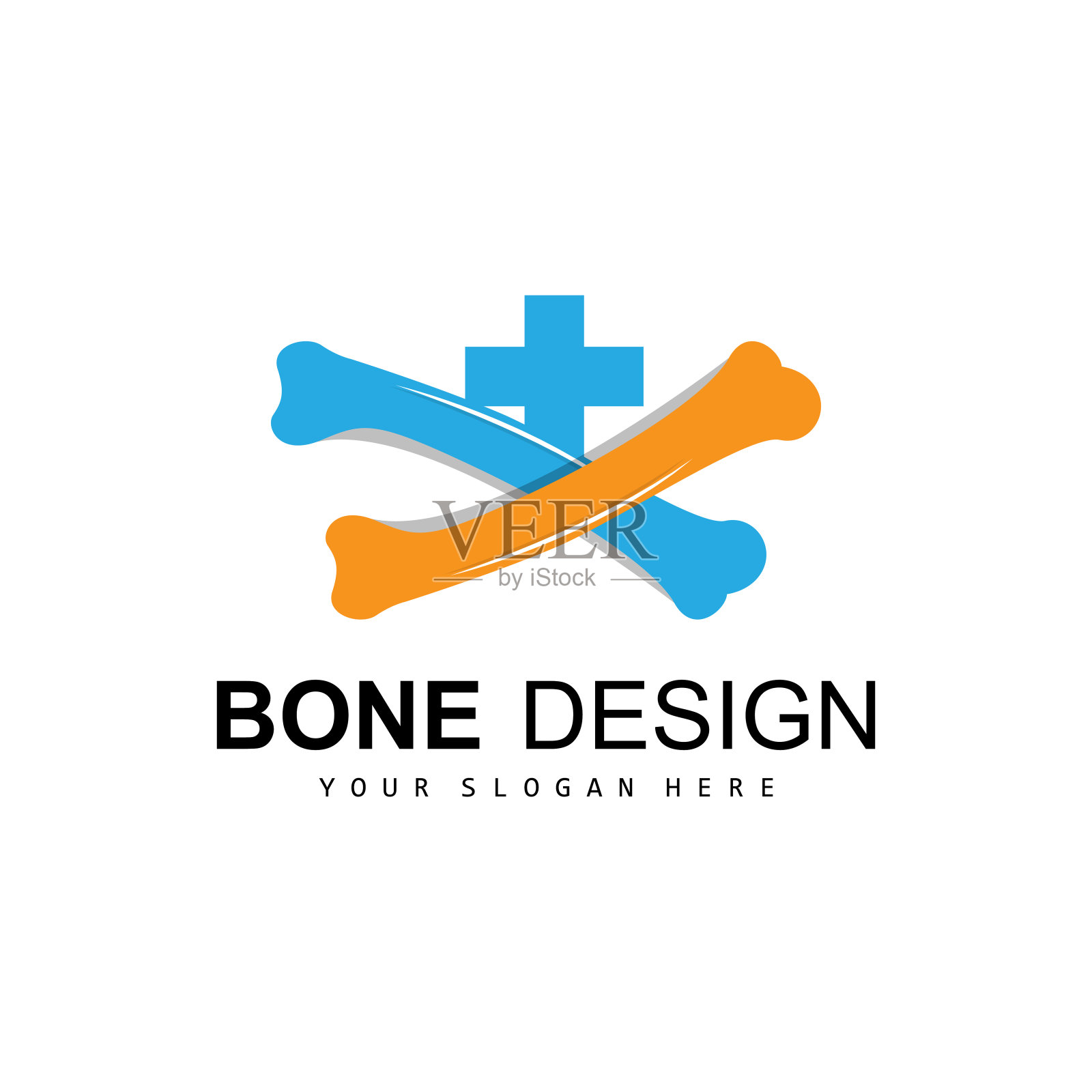 骨标识,骨护理向量,和骨医学,医院,健康插画图片素材