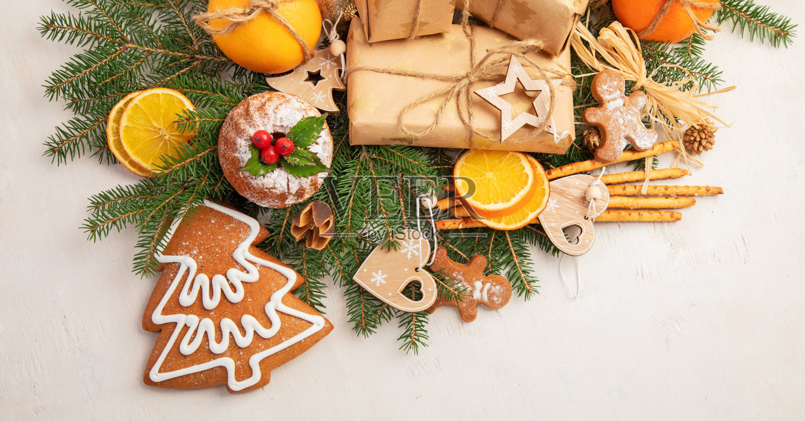 圣诞装饰照片摄影图片